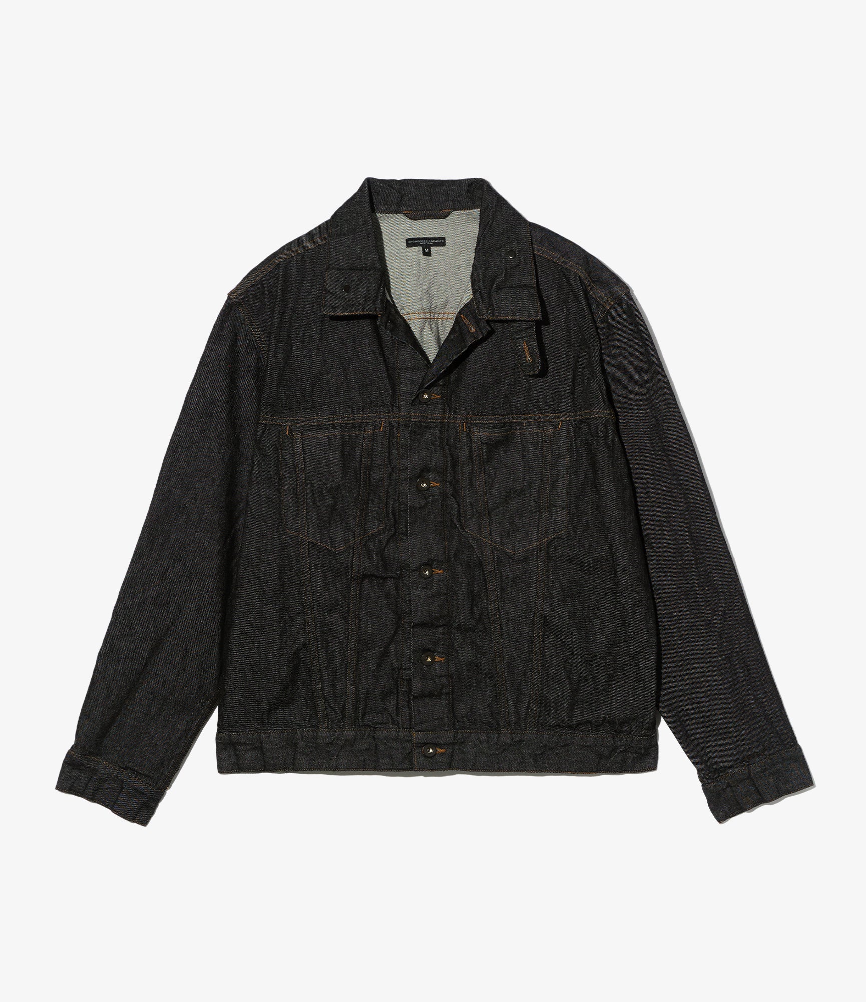 Type 5 Jean Jacket - Black Cotton Cone Denim