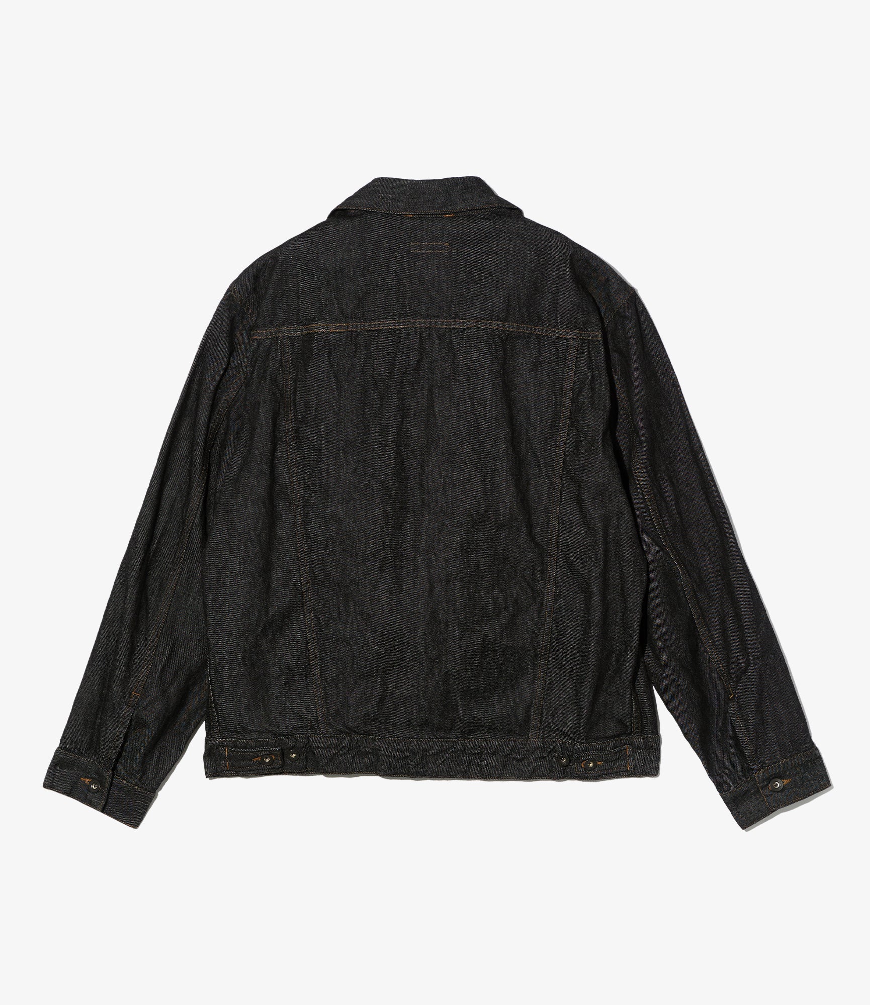 Type 5 Jean Jacket - Black Cotton Cone Denim
