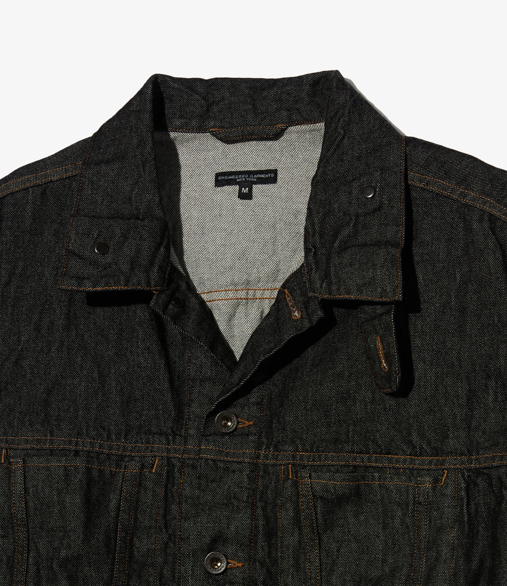 Type 5 Jean Jacket - Black Cotton Cone Denim