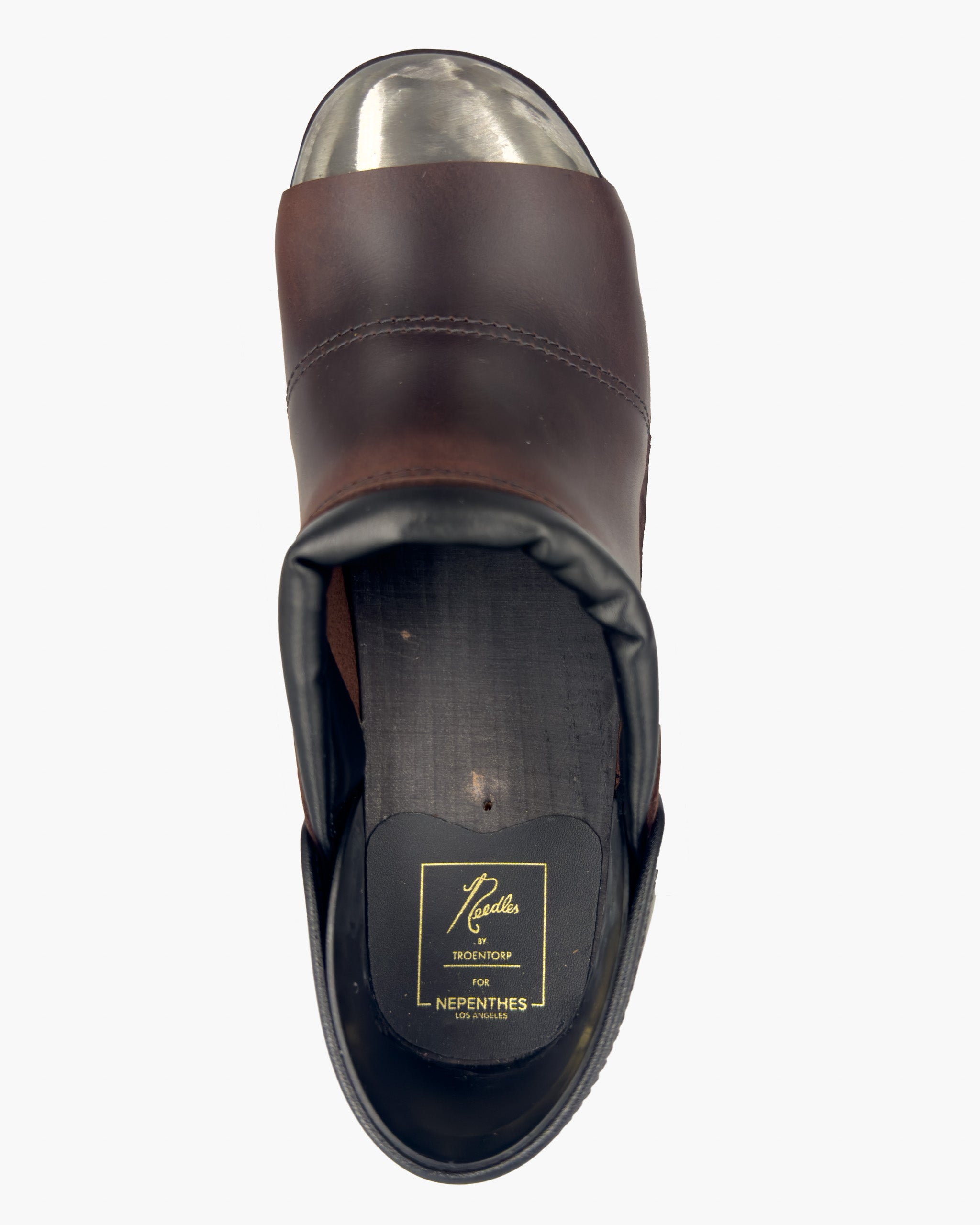 Nepenthes Los Angeles x Needles x Troentorp - Picasso - Smooth/Steel Toe - Brown