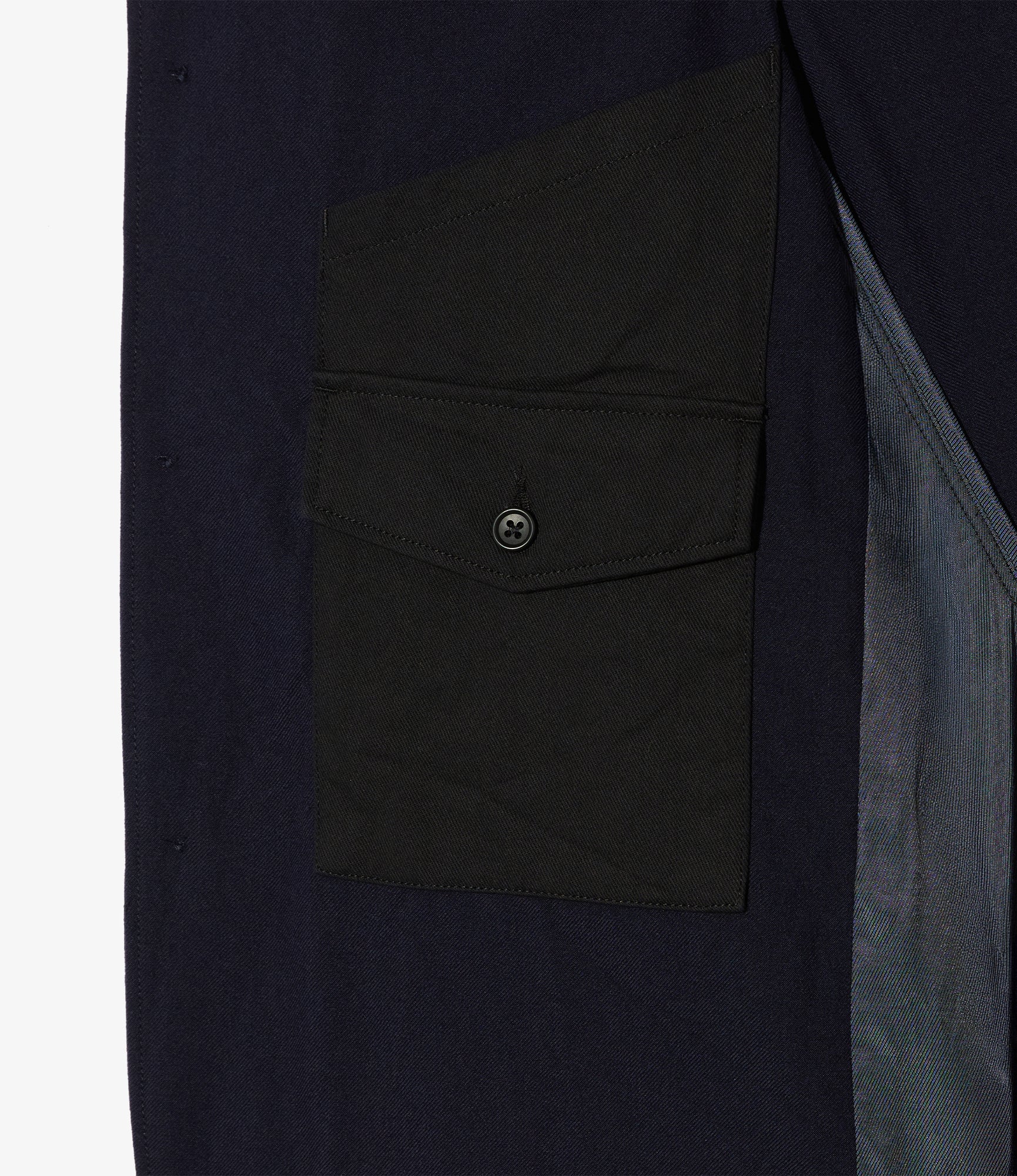 Upland Jacket - Dk.Navy Wool Uniform Serge