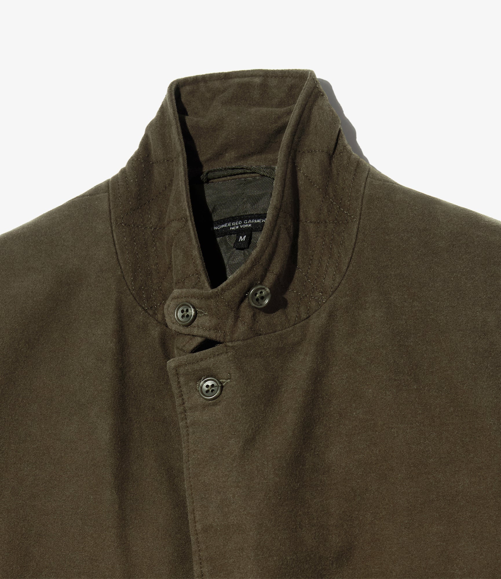 Upland Jacket - Olive Cotton Moleskin