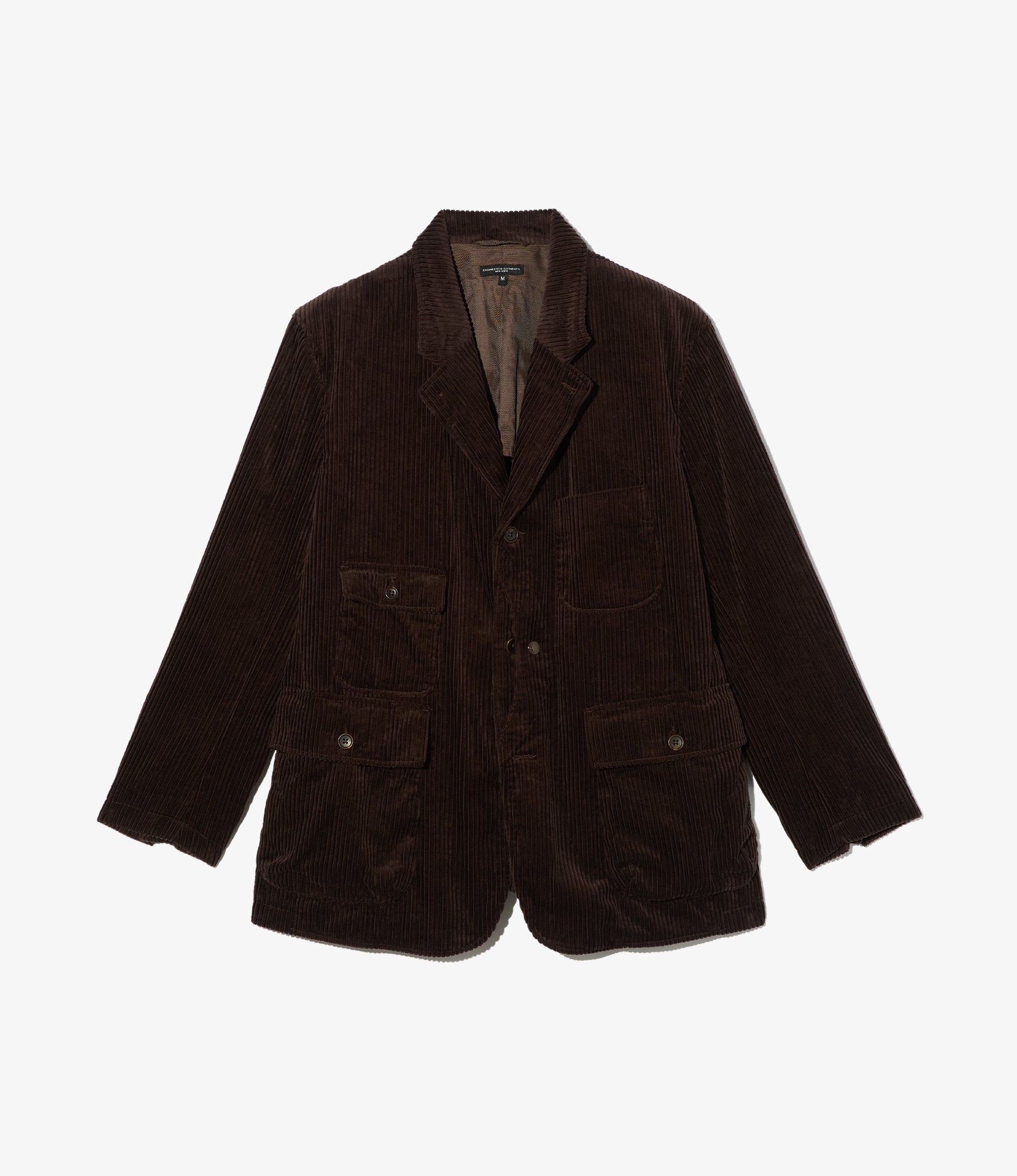 Upland Jacket - Dk. Brown Cotton 4.5W Corduroy