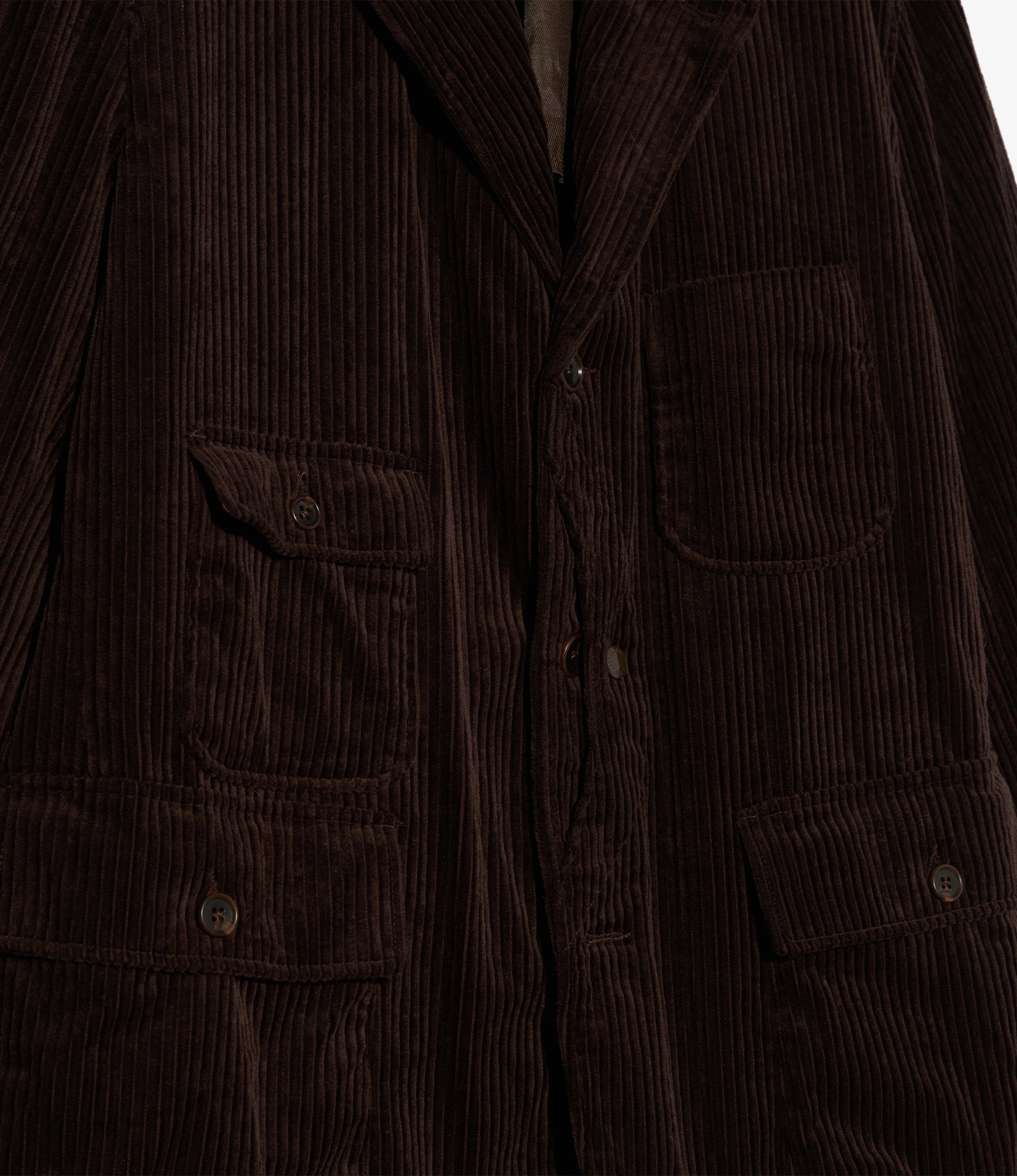 Upland Jacket - Dk. Brown Cotton 4.5W Corduroy