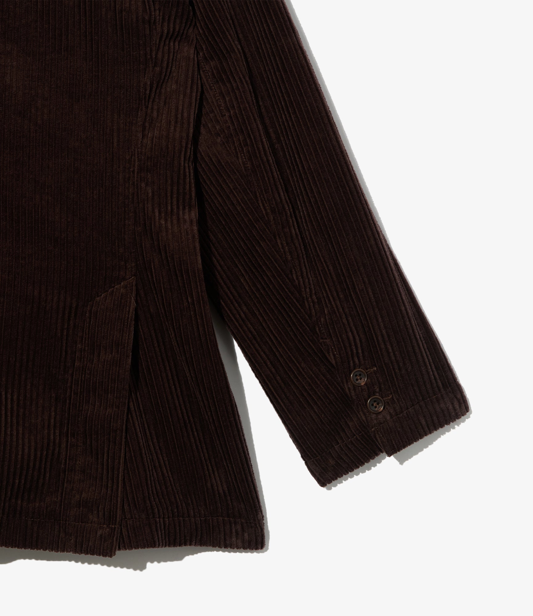 Upland Jacket - Dk. Brown Cotton 4.5W Corduroy