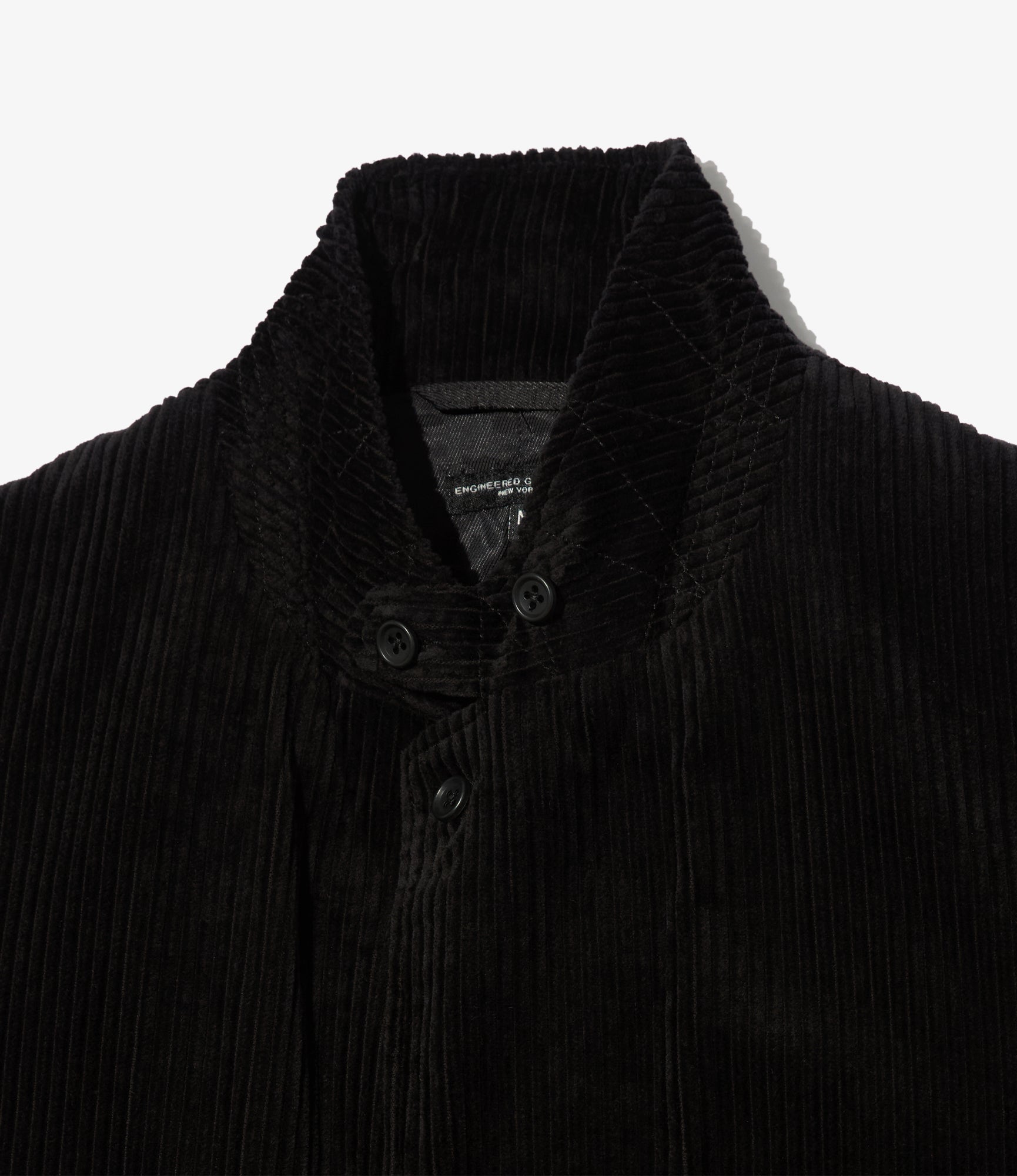 Upland Jacket - Black Cotton 4.5W Corduroy