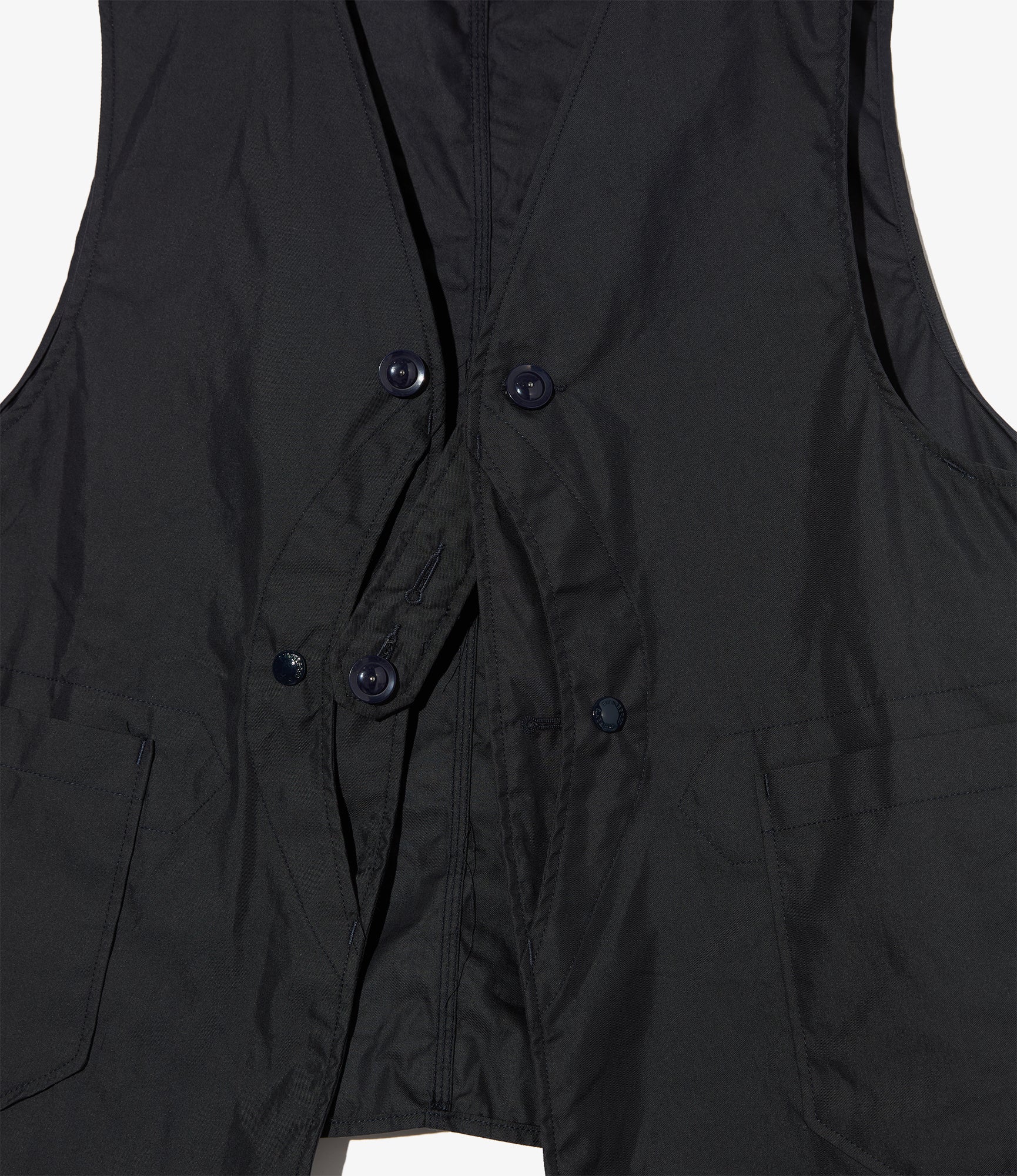Upland Vest - Dk. Navy Lt. Weight Nyco Twill