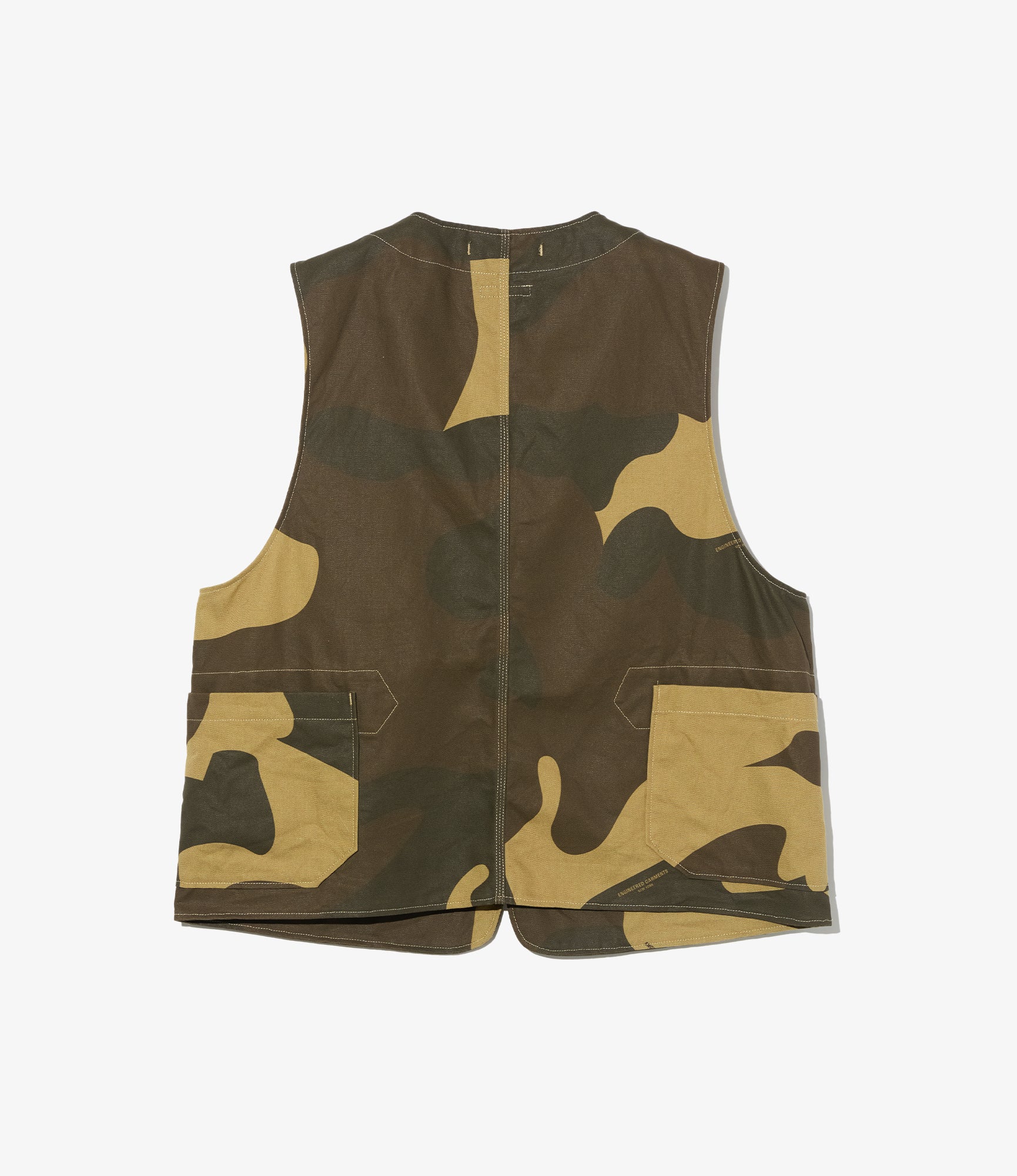 Upland Vest - Brown Mammoth Duck Camo Canvas