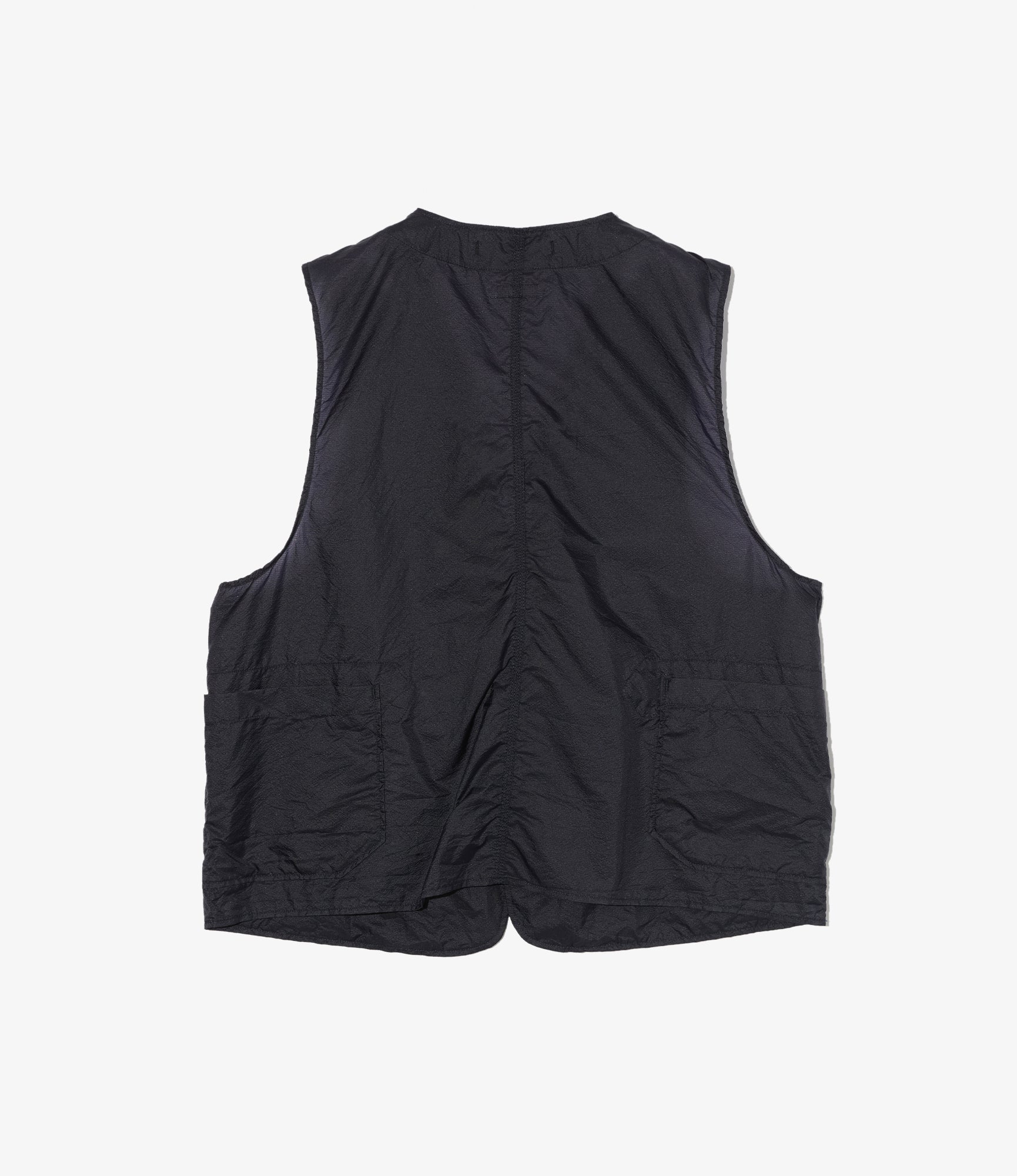 Engineered Garments - Upland Vest - Dk. Navy Nylon Micro Ripstop