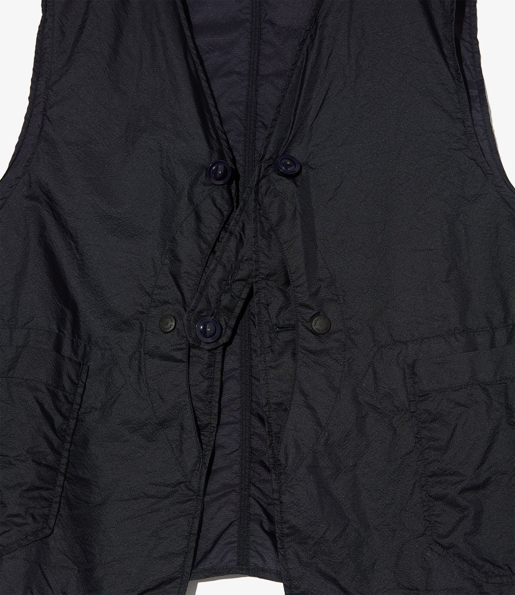 Upland Vest - Dk. Navy Nylon Micro Ripstop
