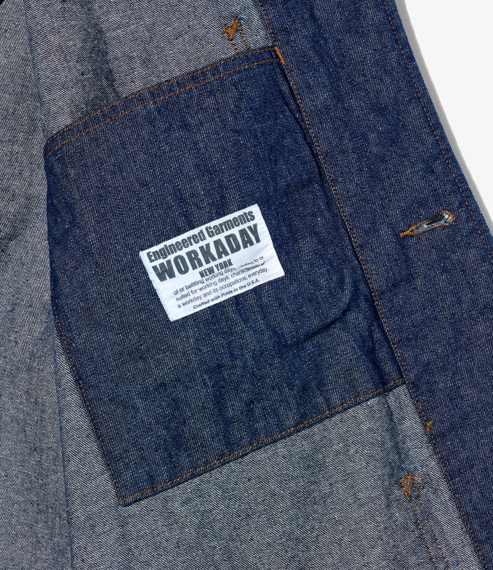 Utility Jacket - Indigo Industrial 8oz Denim