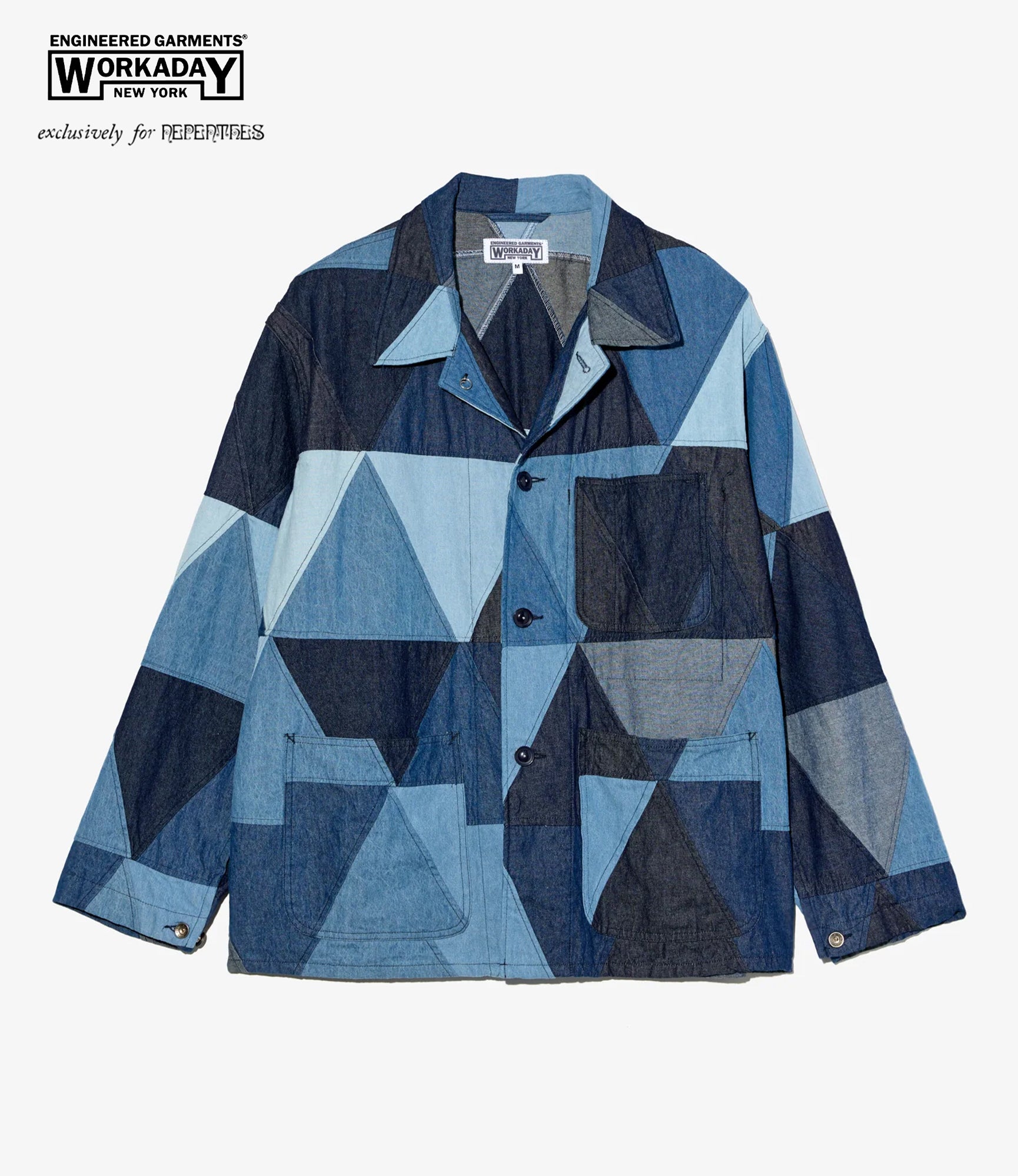 Engineered Garments Workaday - Utility Jacket - Indigo Denim