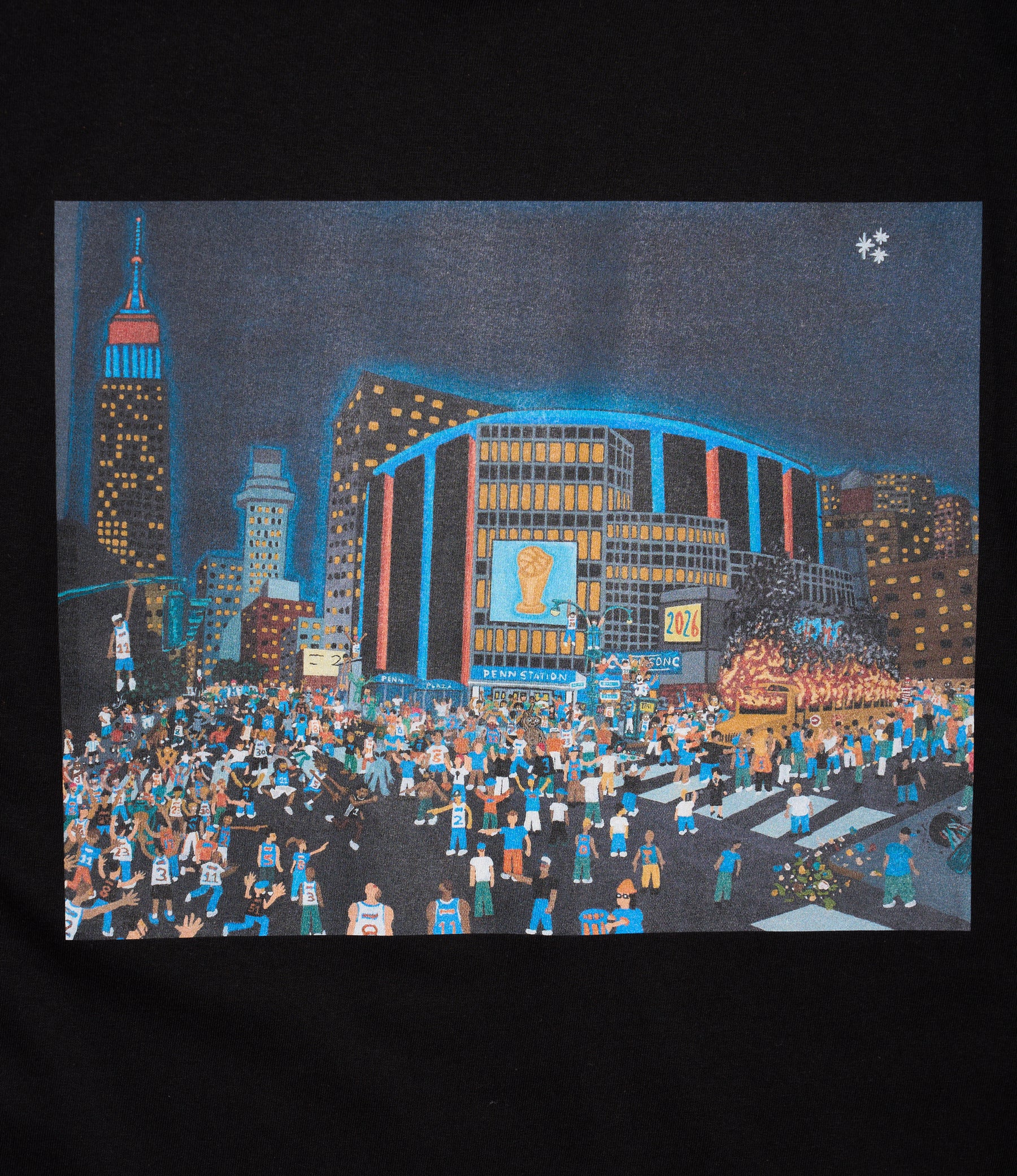 NNY x TP -  2026 Championship T-Shirt - Black