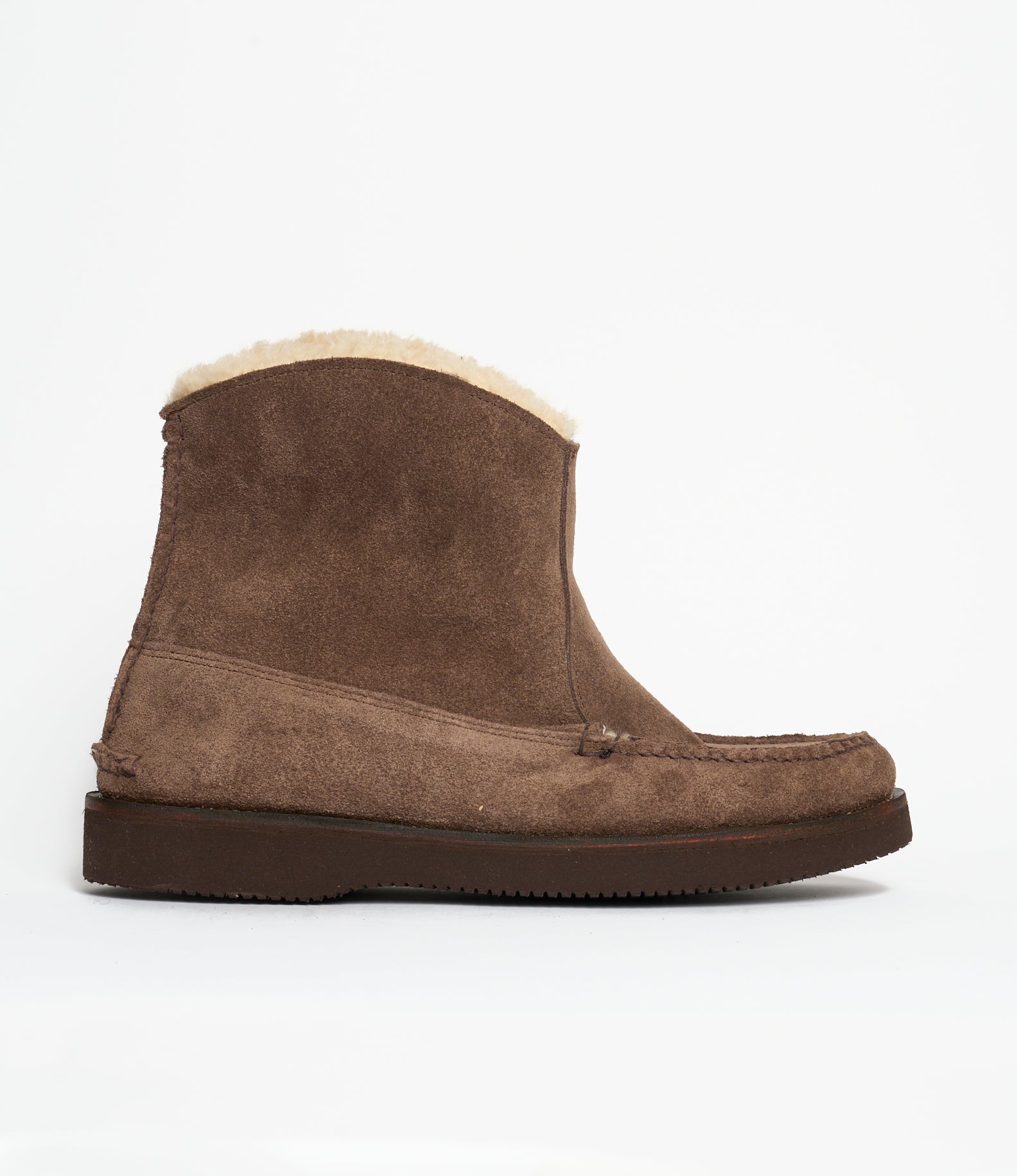 Engineered Garments x Easymoc - Surf Boot - Chocolate Suede