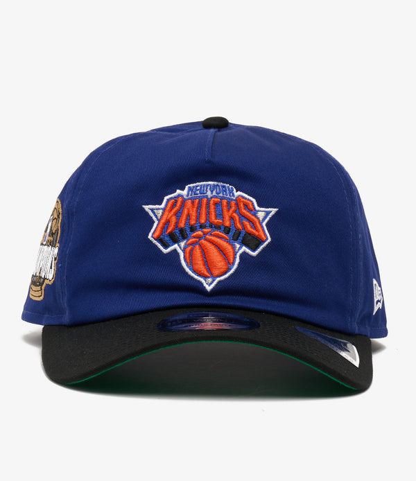 NNY x New Era - New York Knicks 19Twenty Curved Snapback - Dk. Royal/B ...