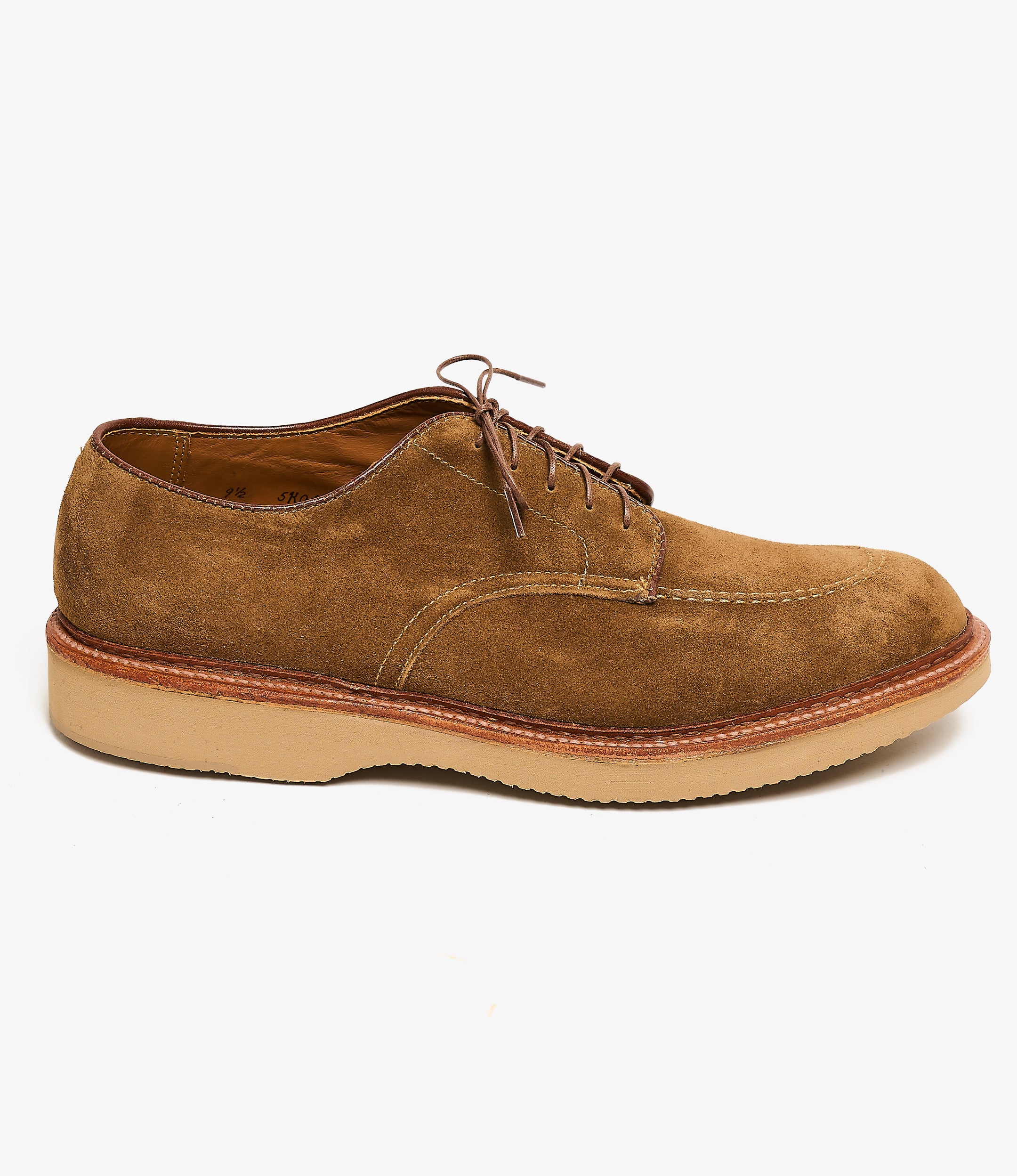 Engineered Garments x Alden - Indy Oxford - Snuff Suede w/Goodyear Sole