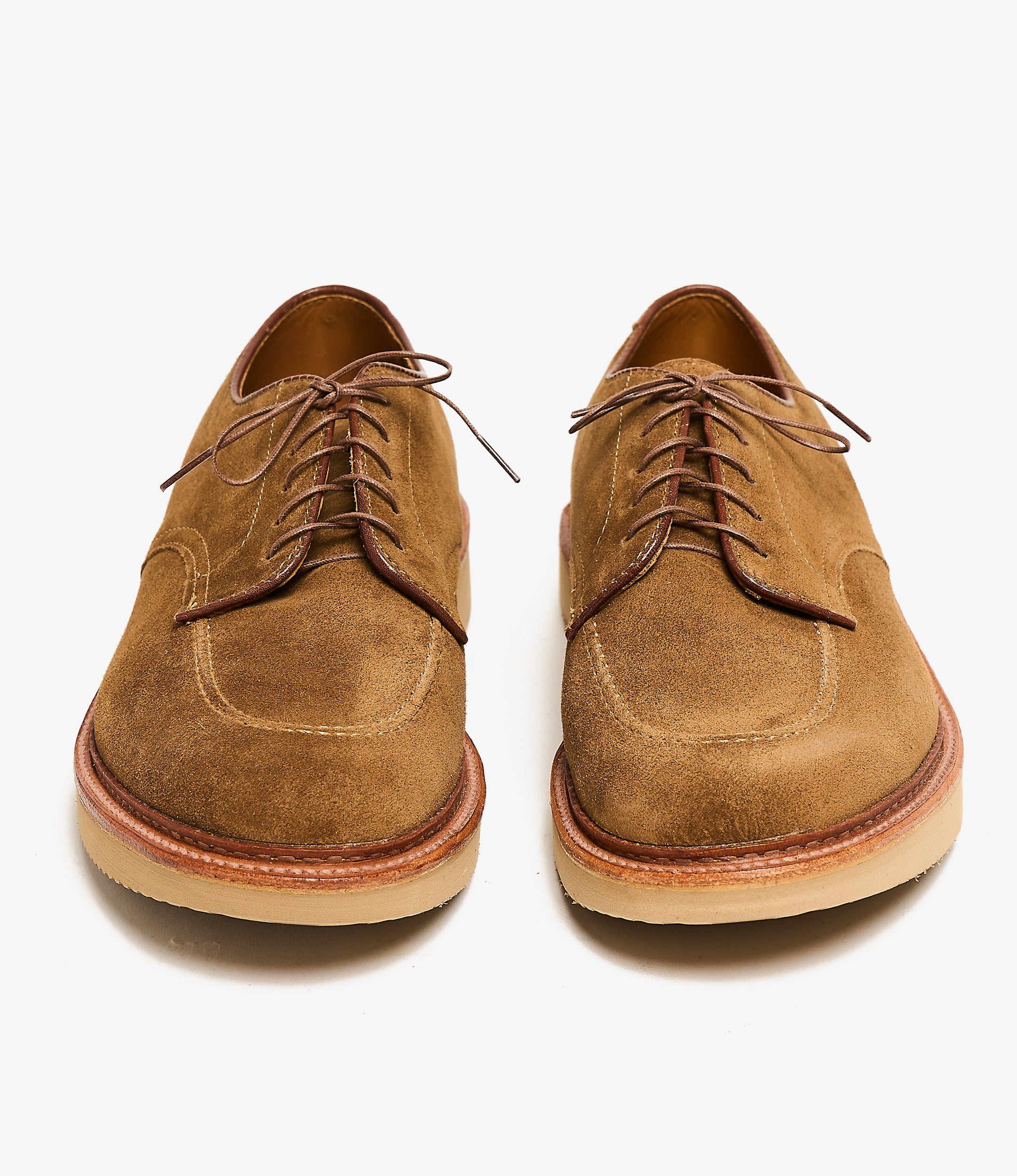 Engineered Garments x Alden - Indy Oxford - Snuff Suede w/Goodyear Sole