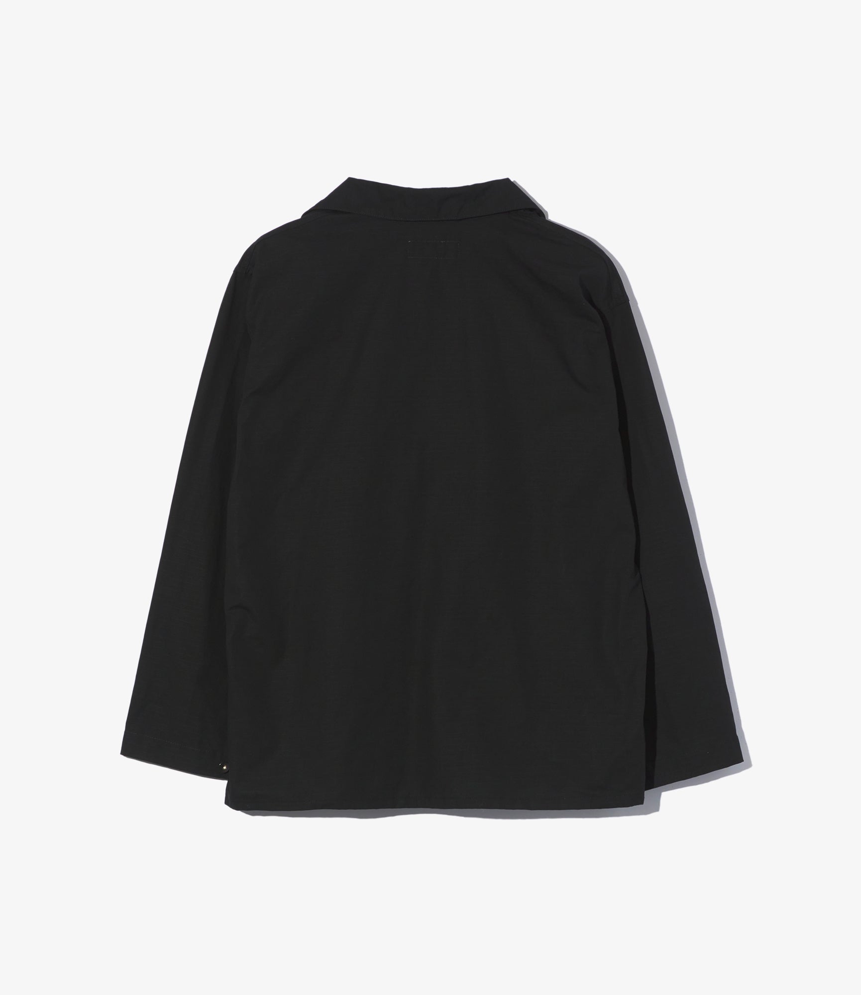 Utility Jacket - Black Cotton Ripstop