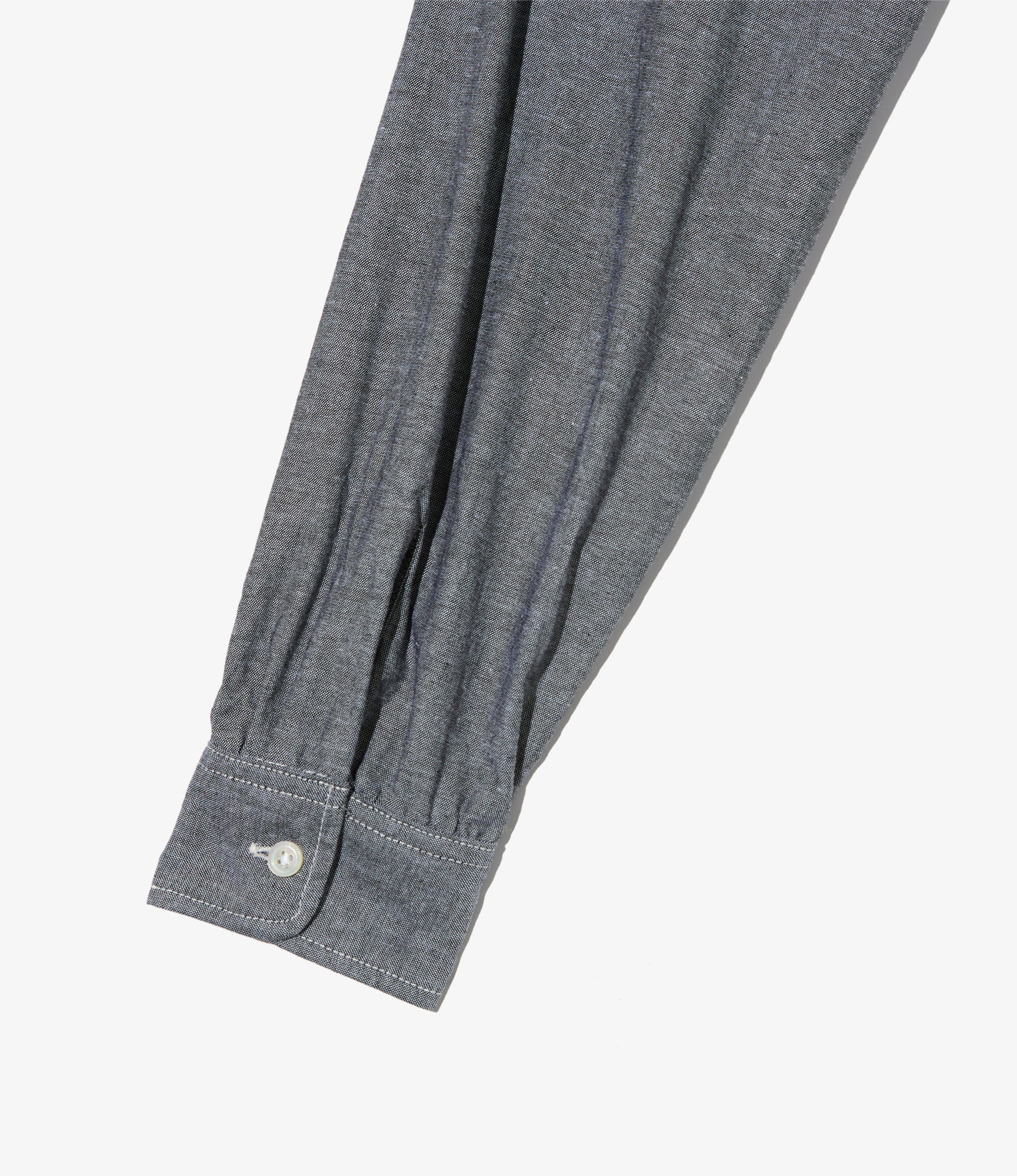 Women's VARI Shirt - Grey Cotton Chambray