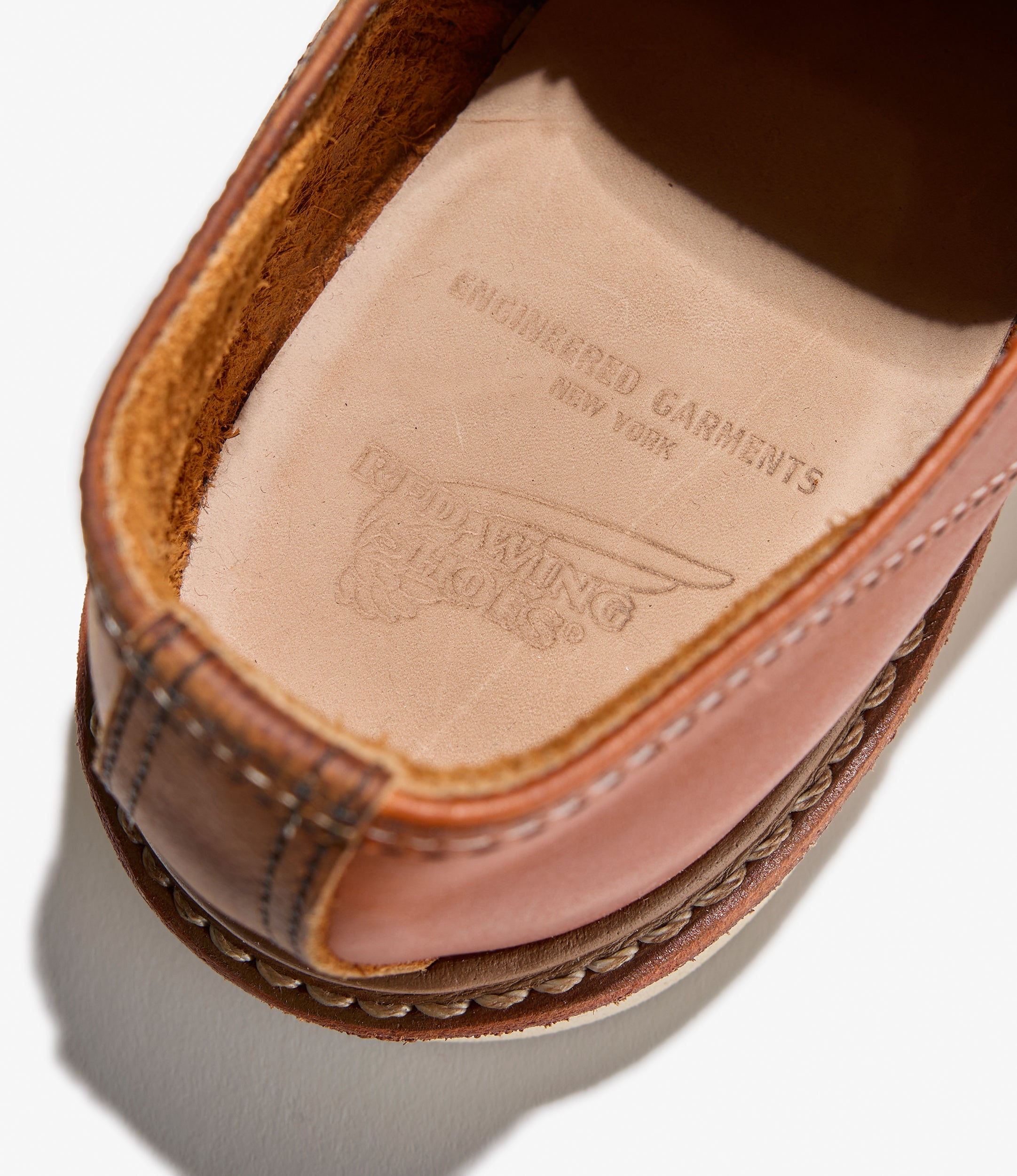 Engineered Garments x Red Wing - Irish Setter Low - Copper Multi