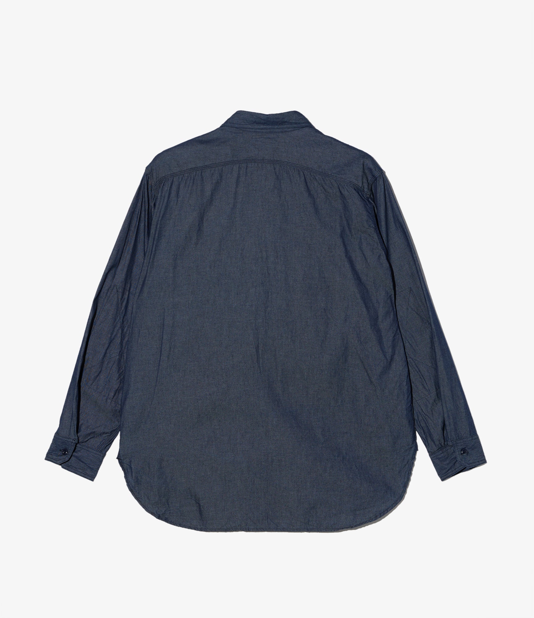 Work Shirt - Indigo Cotton Denim Shirting