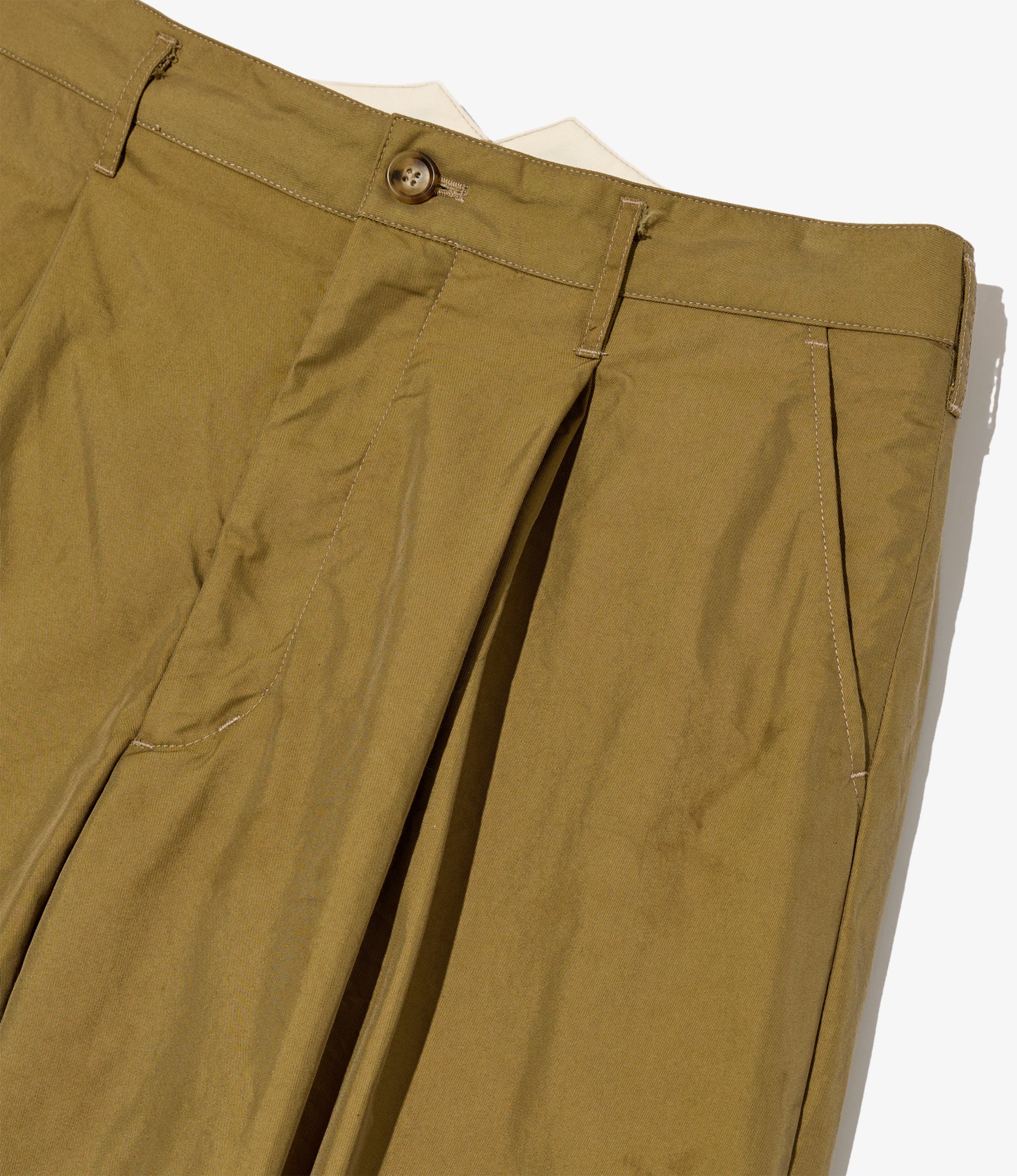 WP 3/4 Pant - Khaki Lt. Weight Nyco Twill