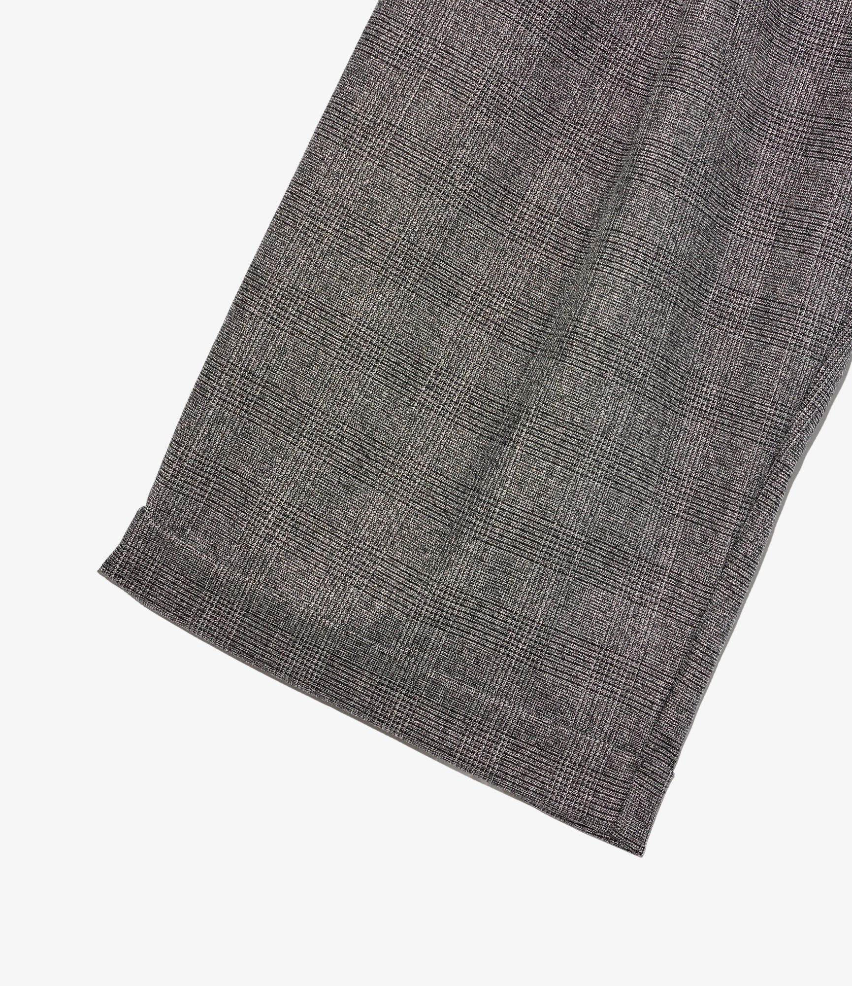WP 3/4 Pant - Dk. Grey Polyester Lurex Glen Plaid