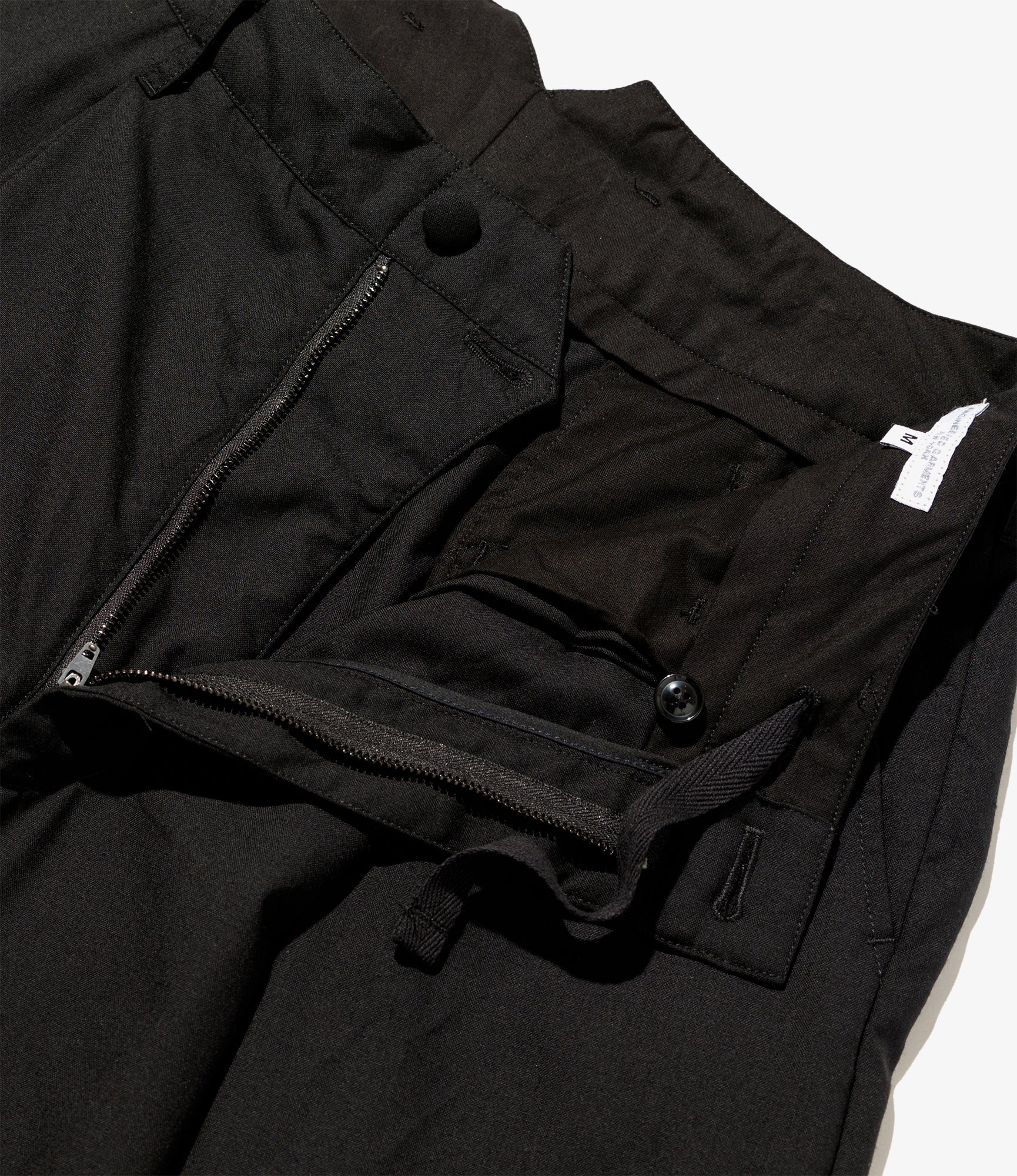 WP 3/4 Pant - Black Tropical Wool