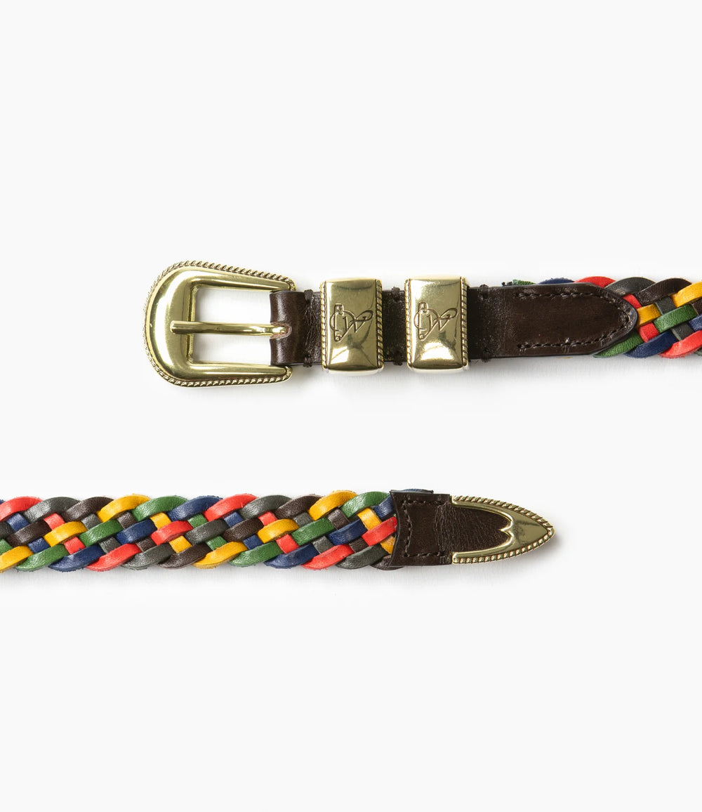 Wing Tip 5-Ply Belt 2 Loops - Regular - Bright Multi | Nepenthes America