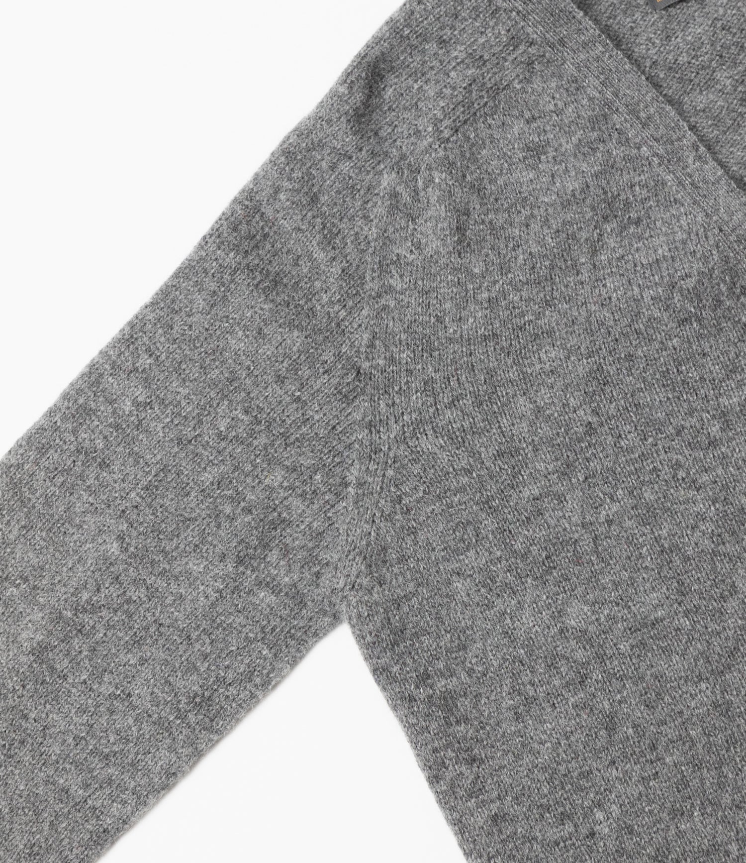 Fisherman Cardigan - Basalt - Shetland Wool