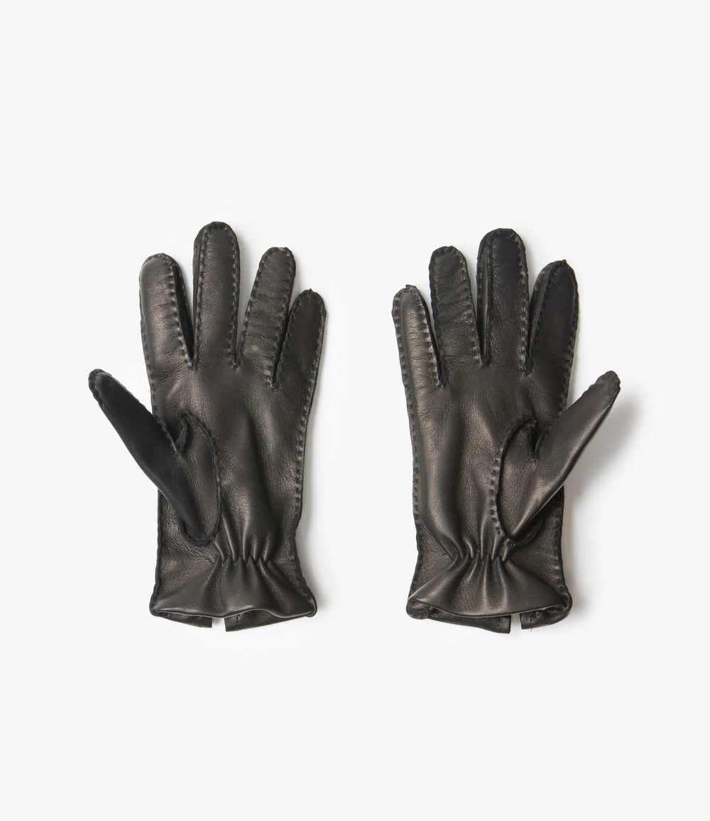 QR Lambskin Glove – Black | Nepenthes America