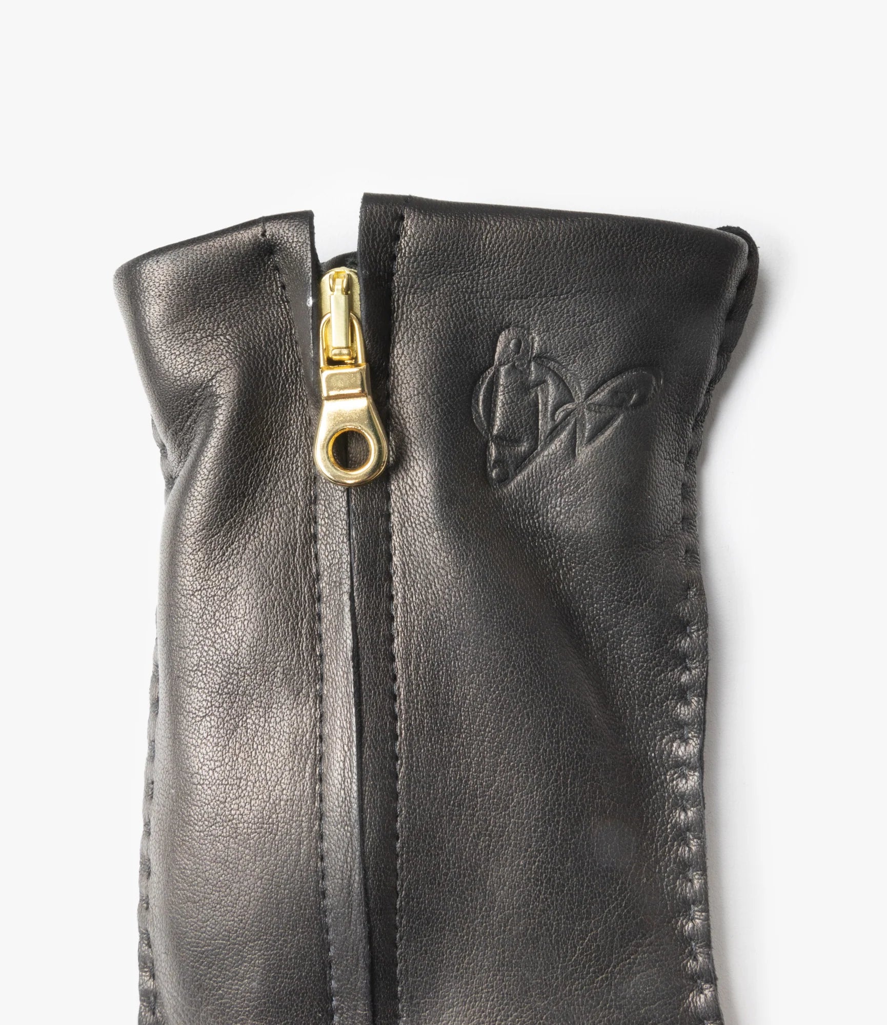 QR Lambskin Glove – Black