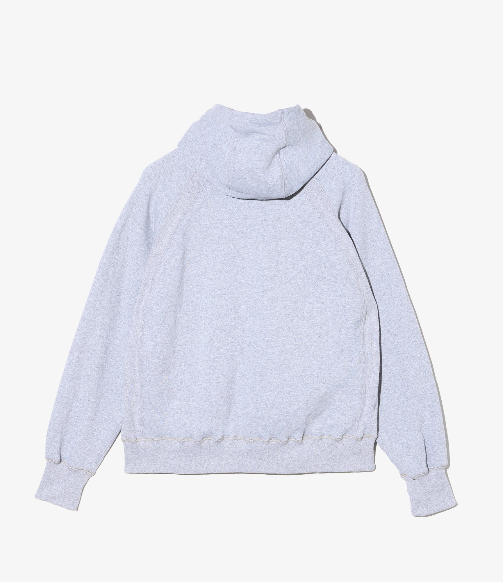 Zip Up Hoodie - H. Grey 12oz CP Fleece