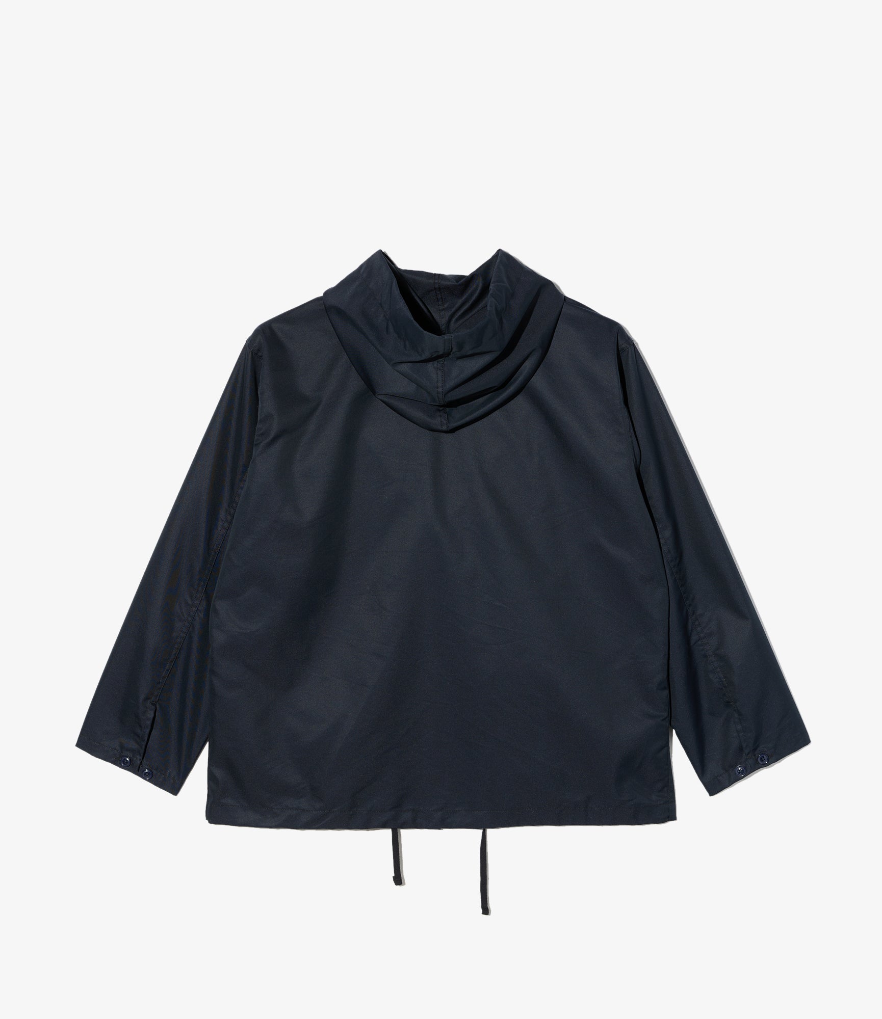 Zip Hooded Shirt - Dk. Navy CP Iridescent Twill