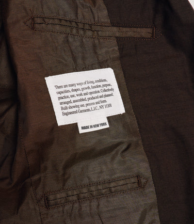 Engineered Garments - Andover Jacket for NNY + Blue in Green - Dk 