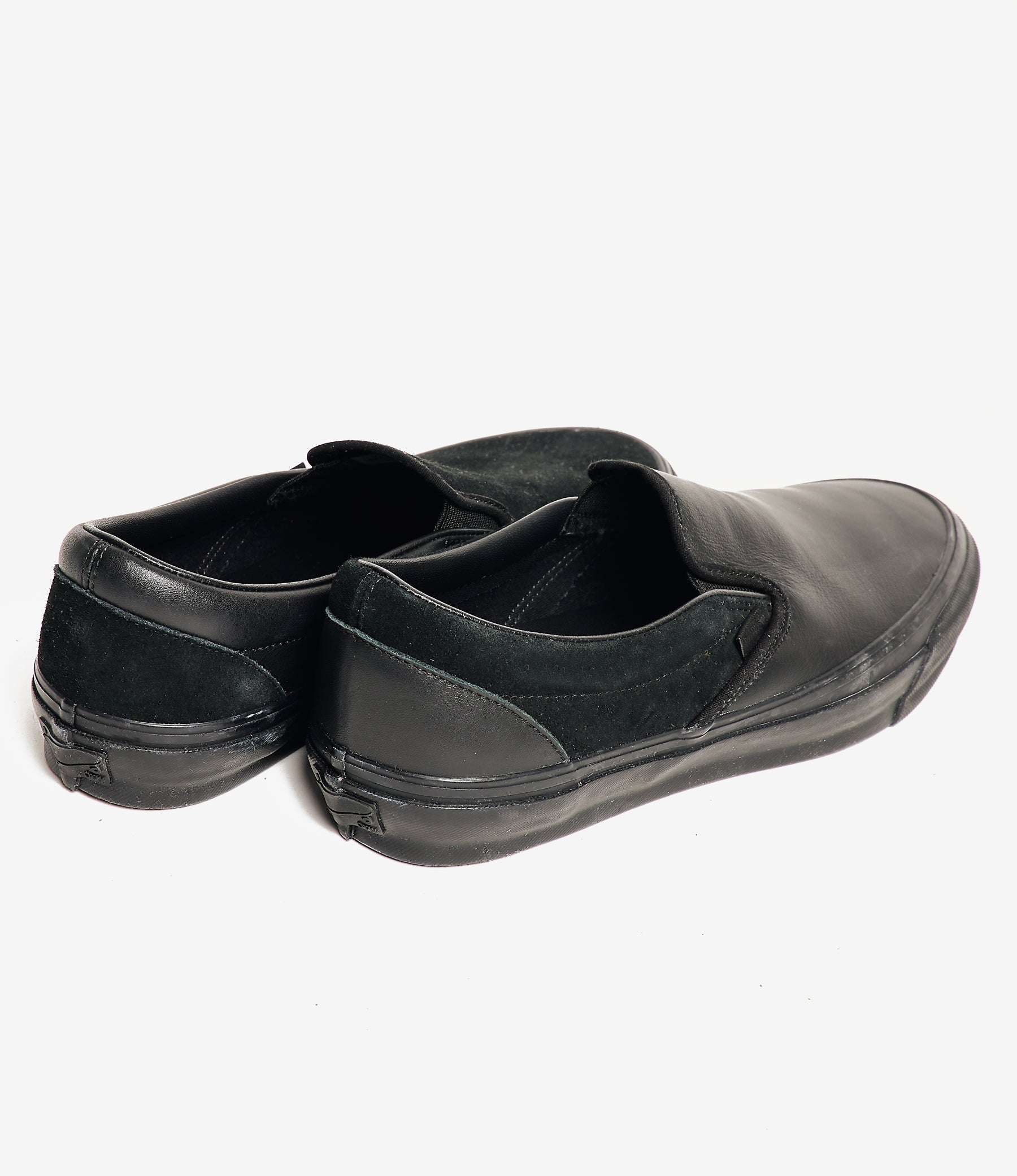 Engineered Garments x Vans - OTW Classic Slip-On 98 - Black/Black Leather