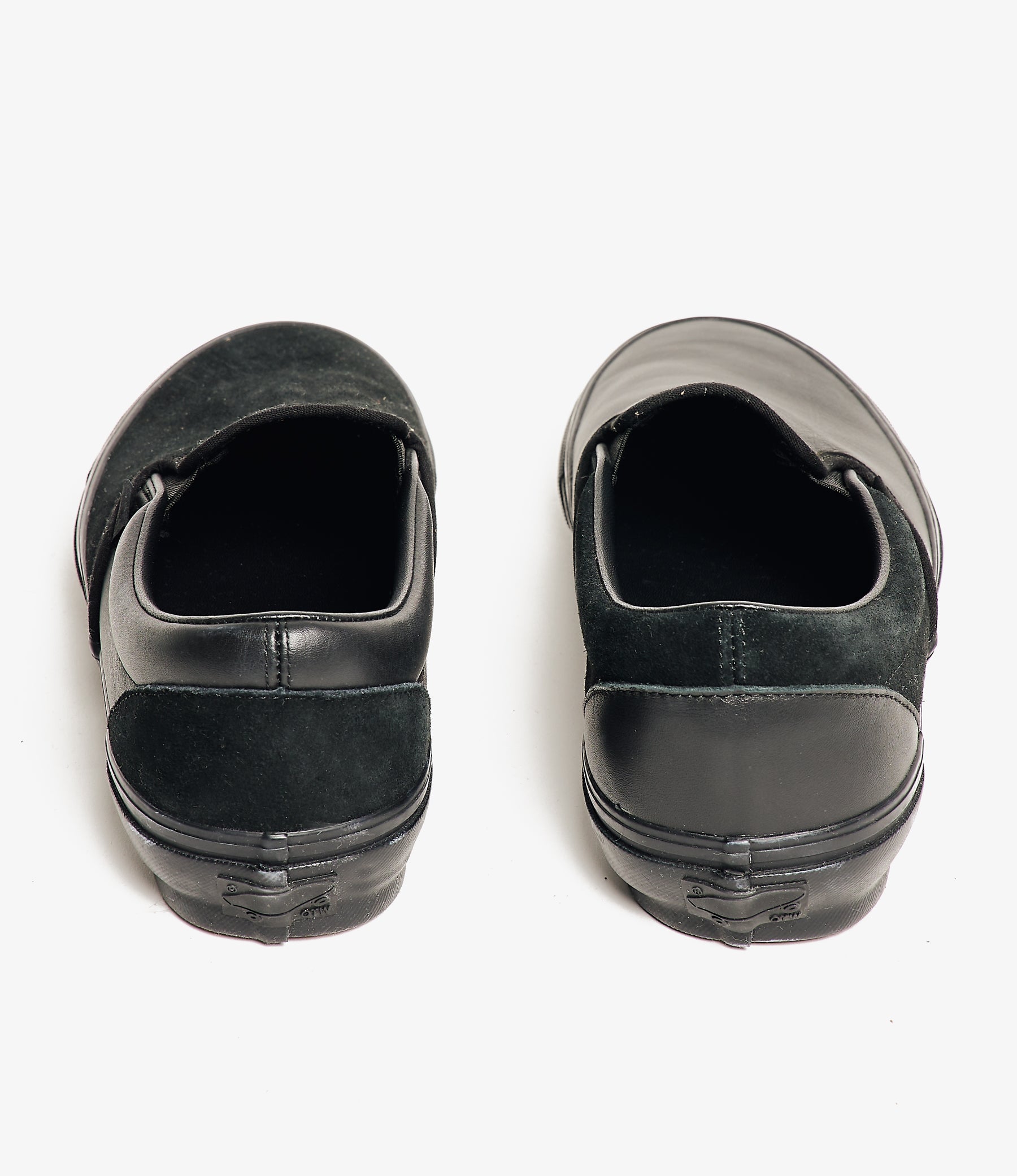 Engineered Garments x Vans - OTW Classic Slip-On 98 - Black/Black Leather