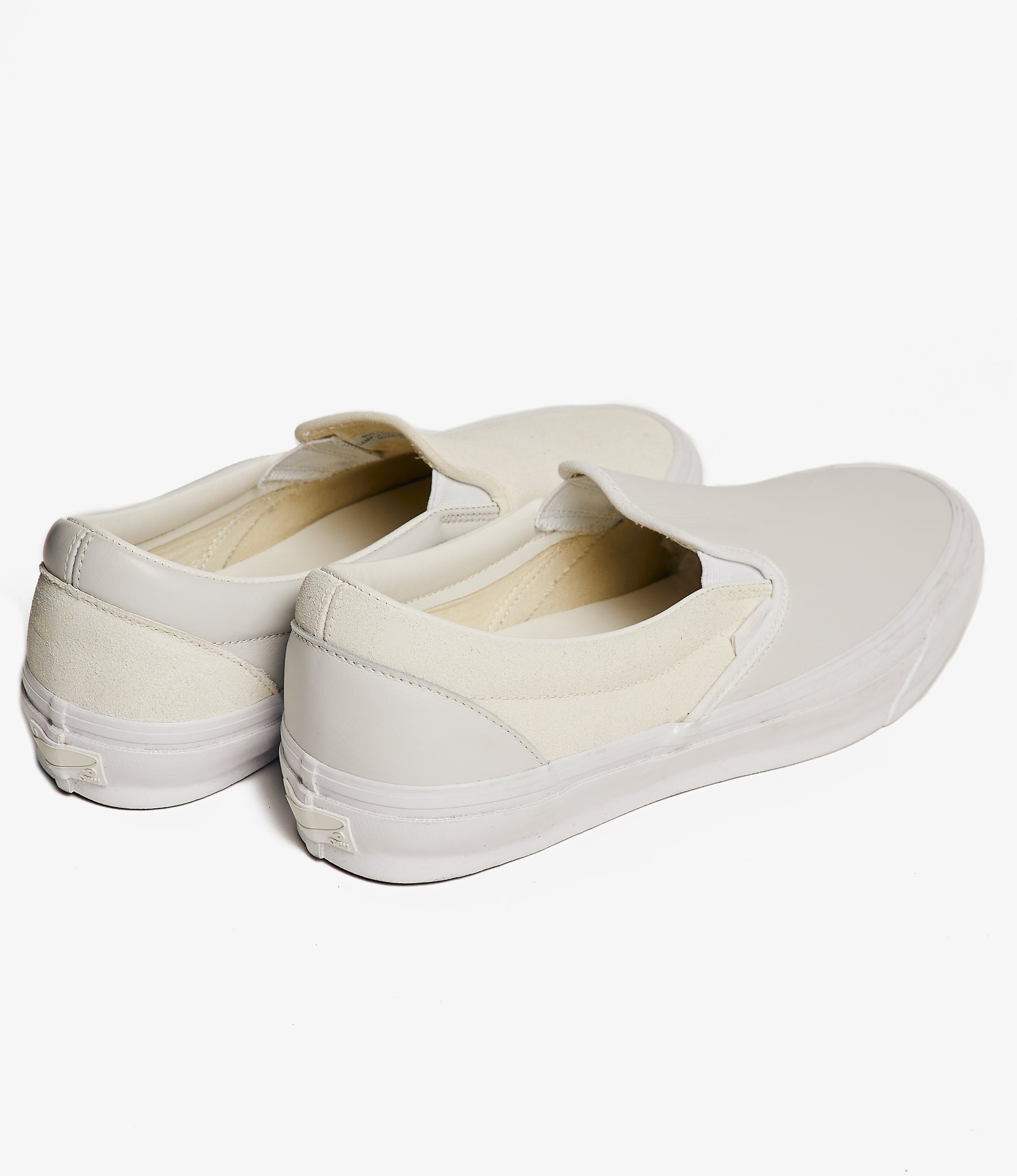 Engineered Garments x Vans - OTW Classic Slip-On 98 - White Leather