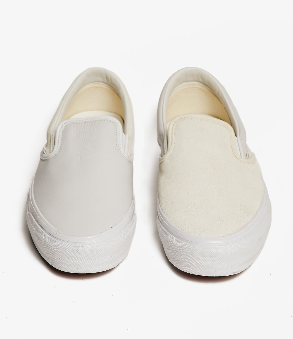 Engineered Garments x Vans - OTW Classic Slip-On 98 - Navy Leather 