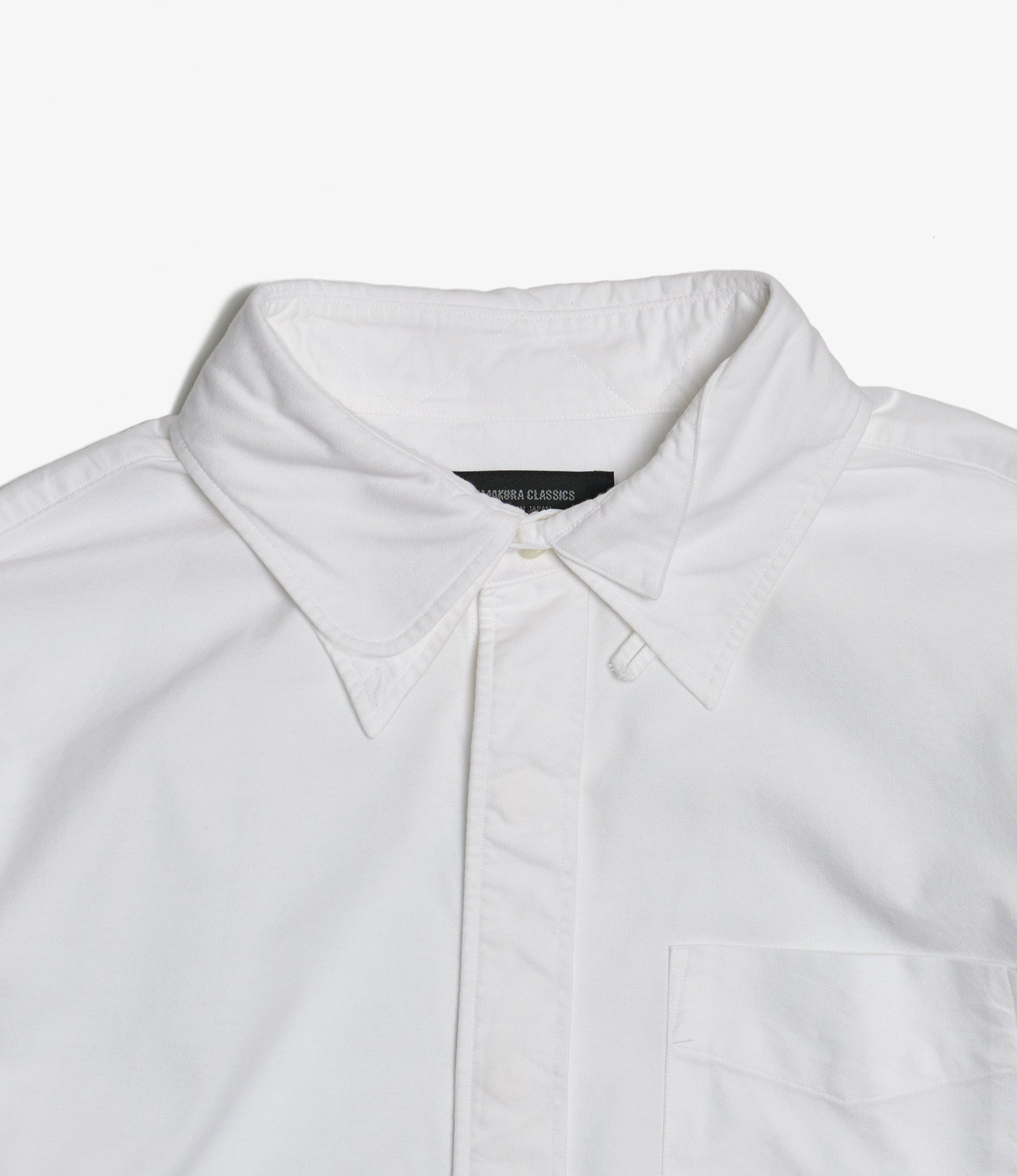 Engineered Garments x Kamakura Classics - Four Collar Shirt - White Oxford