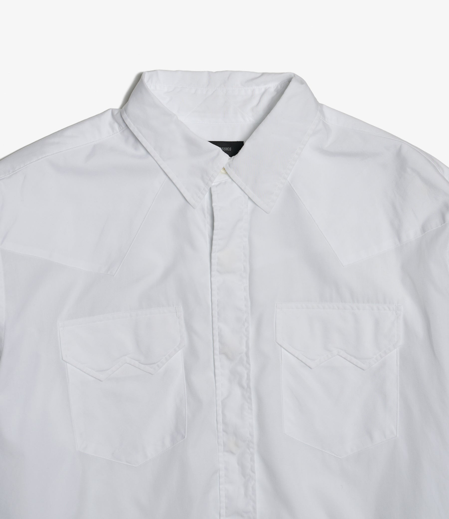 Engineered Garments x Kamakura Classics - Western Shirt - White Broadcloth