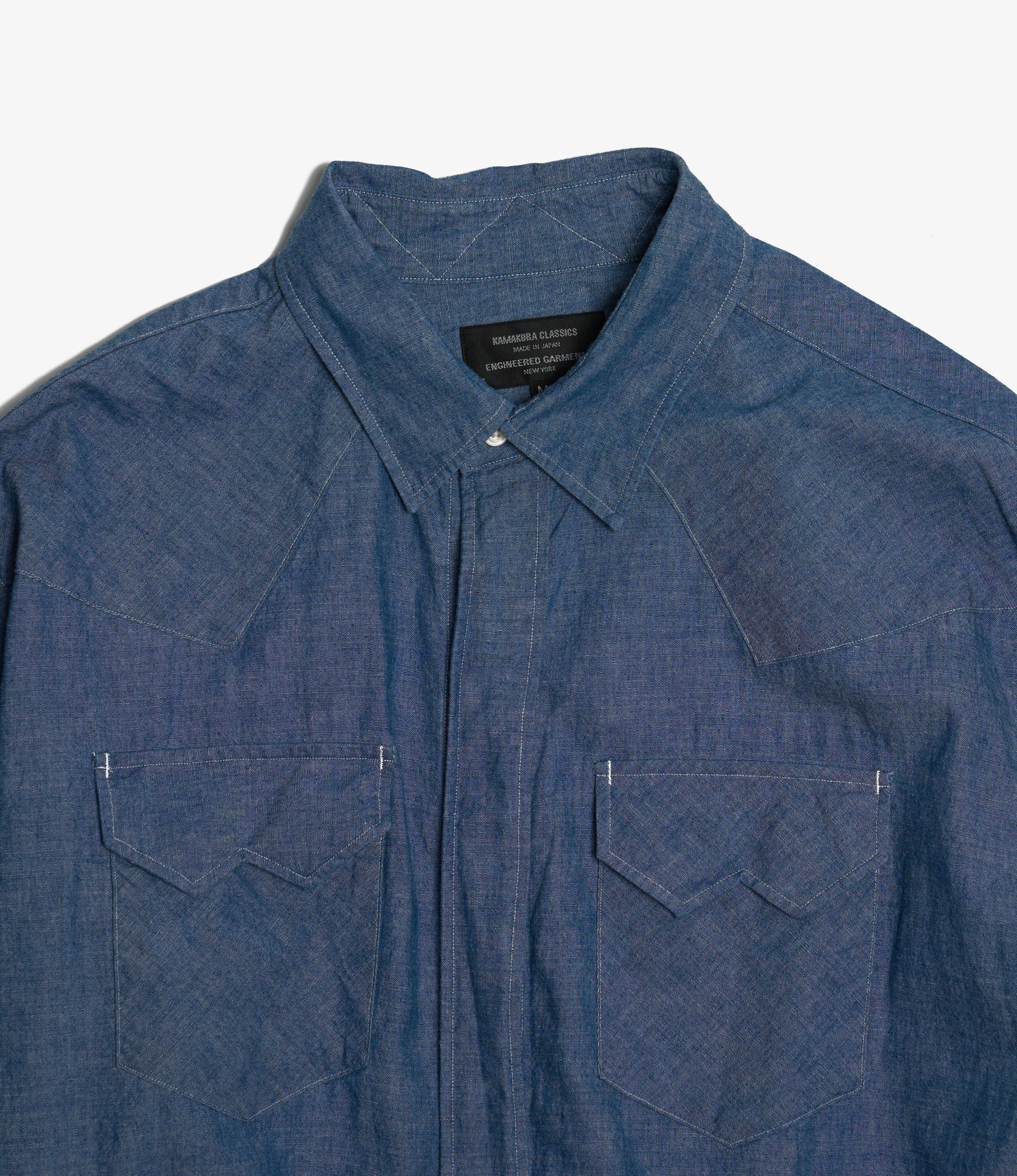 Engineered Garments x Kamakura Classics - Western Shirt - Chambray