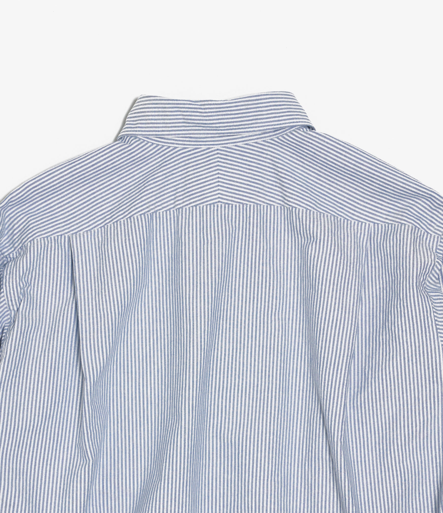 Engineered Garments x Kamakura Classics - Four Collar Shirt - Stripe Oxford