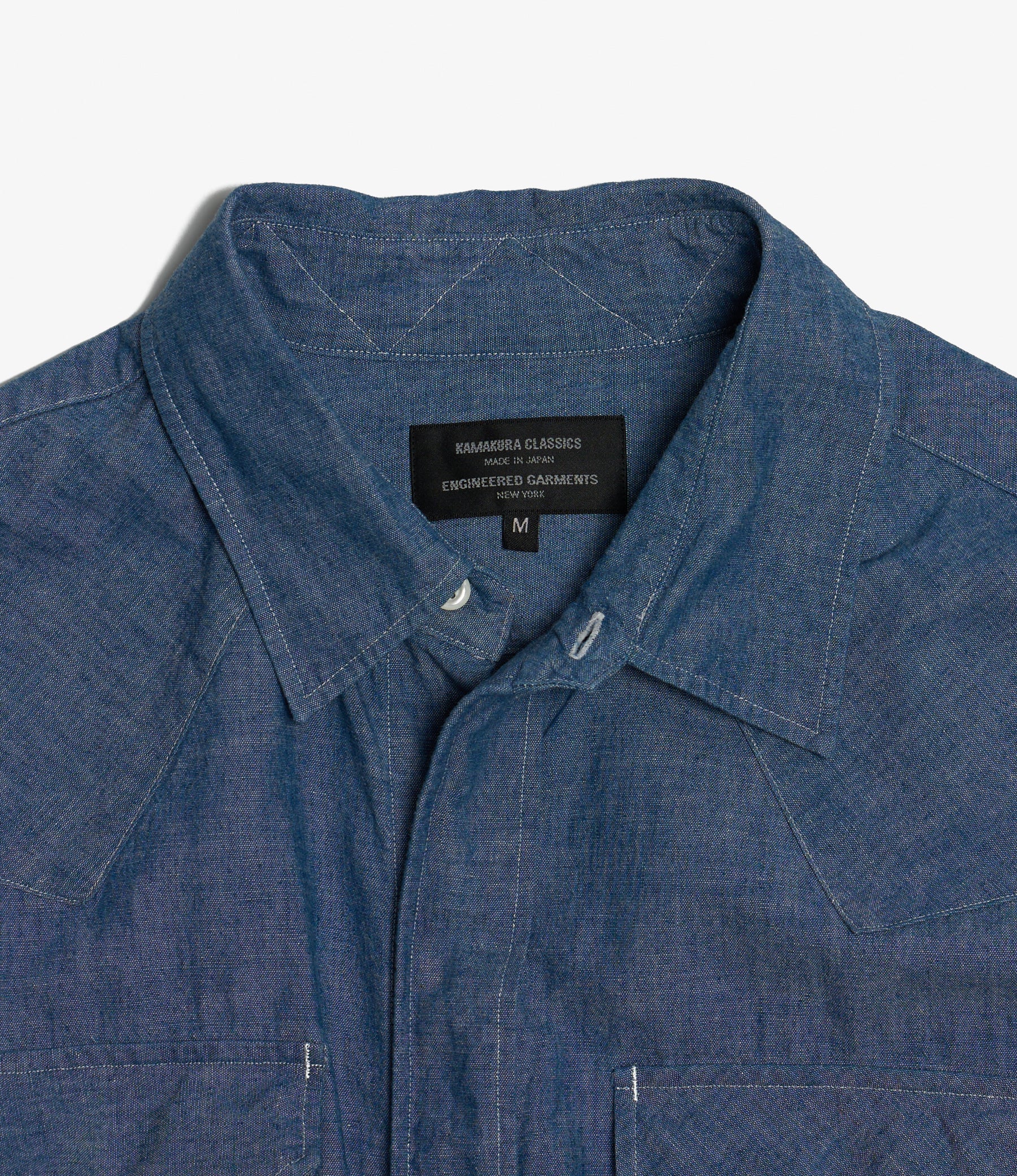 Engineered Garments x Kamakura Classics - Western Shirt - Chambray