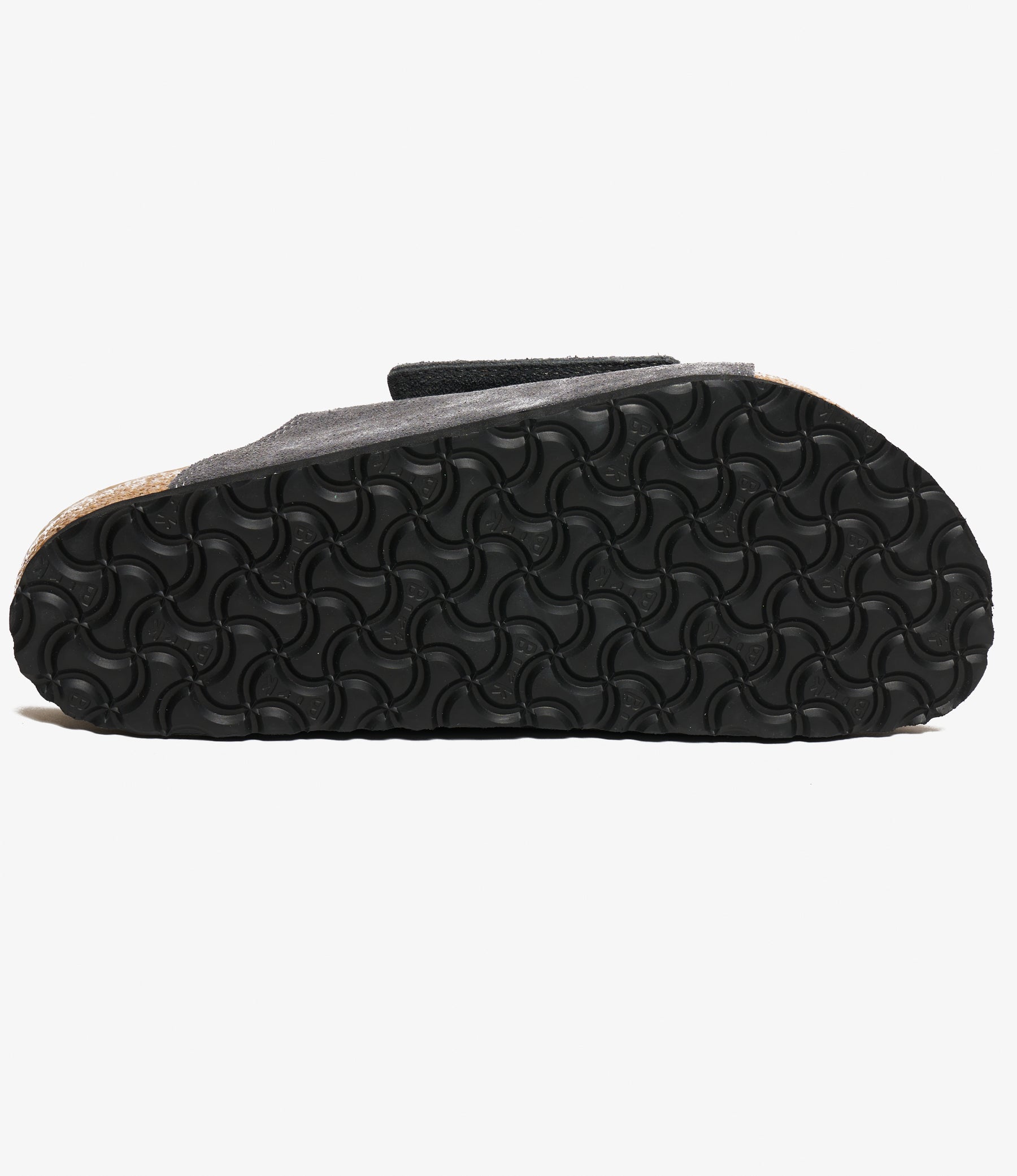 Solana - Charcoal Suede Leather