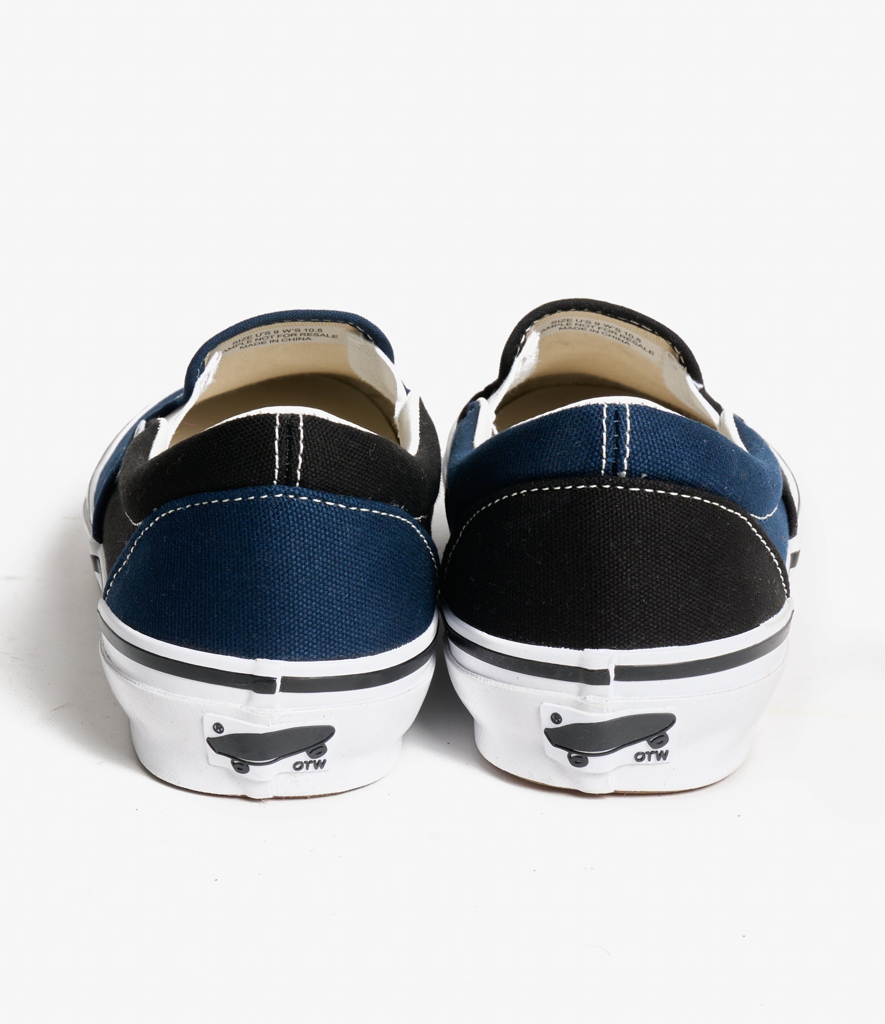 Engineered Garments x Vans - OTW Classic Slip-On 98 - Black/Navy Canvas