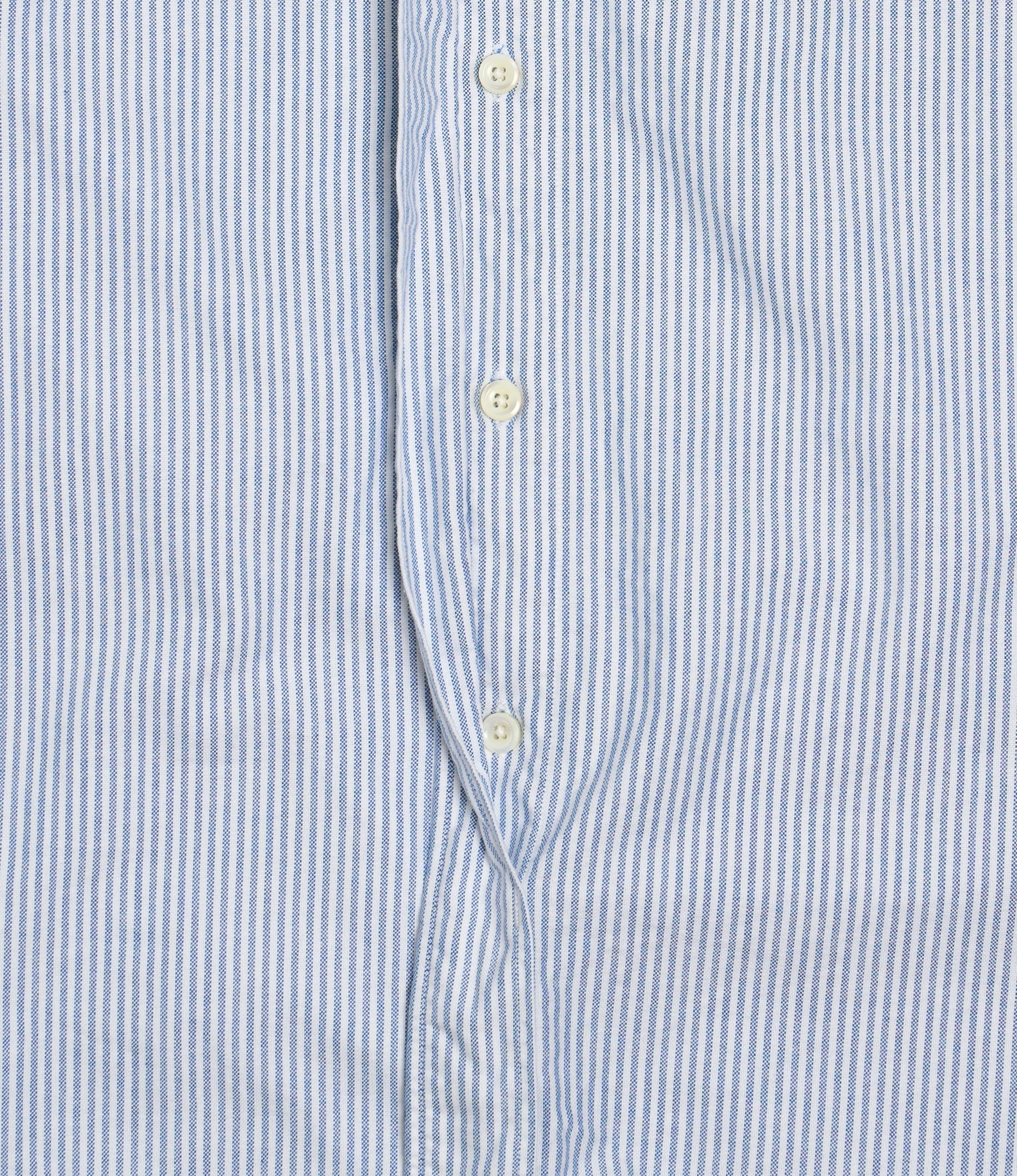Engineered Garments x Kamakura Classics - Four Collar Shirt - Stripe Oxford
