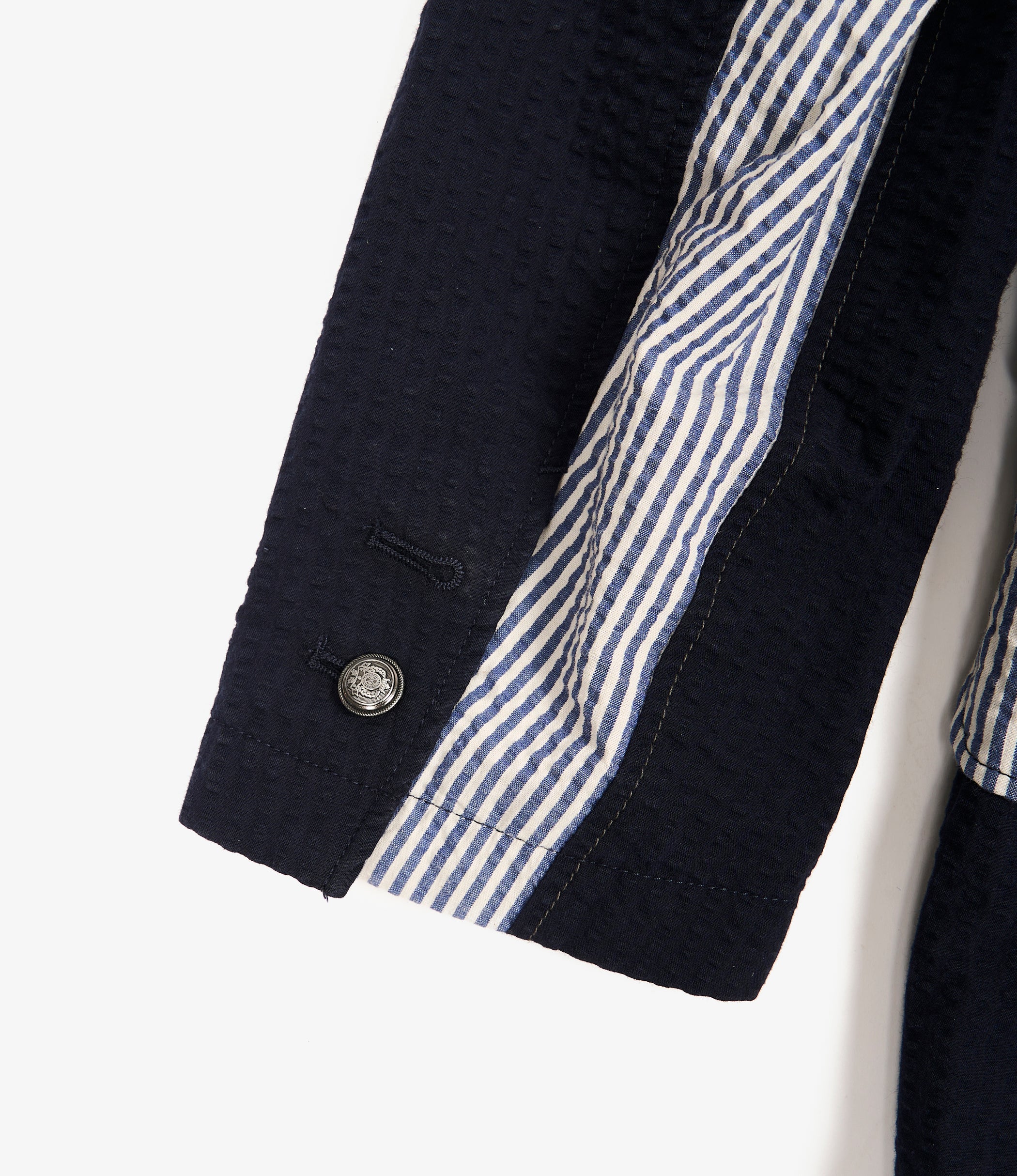 EGxBeams+ | Midfield Blazer | American Patchwork - Dk. Navy
