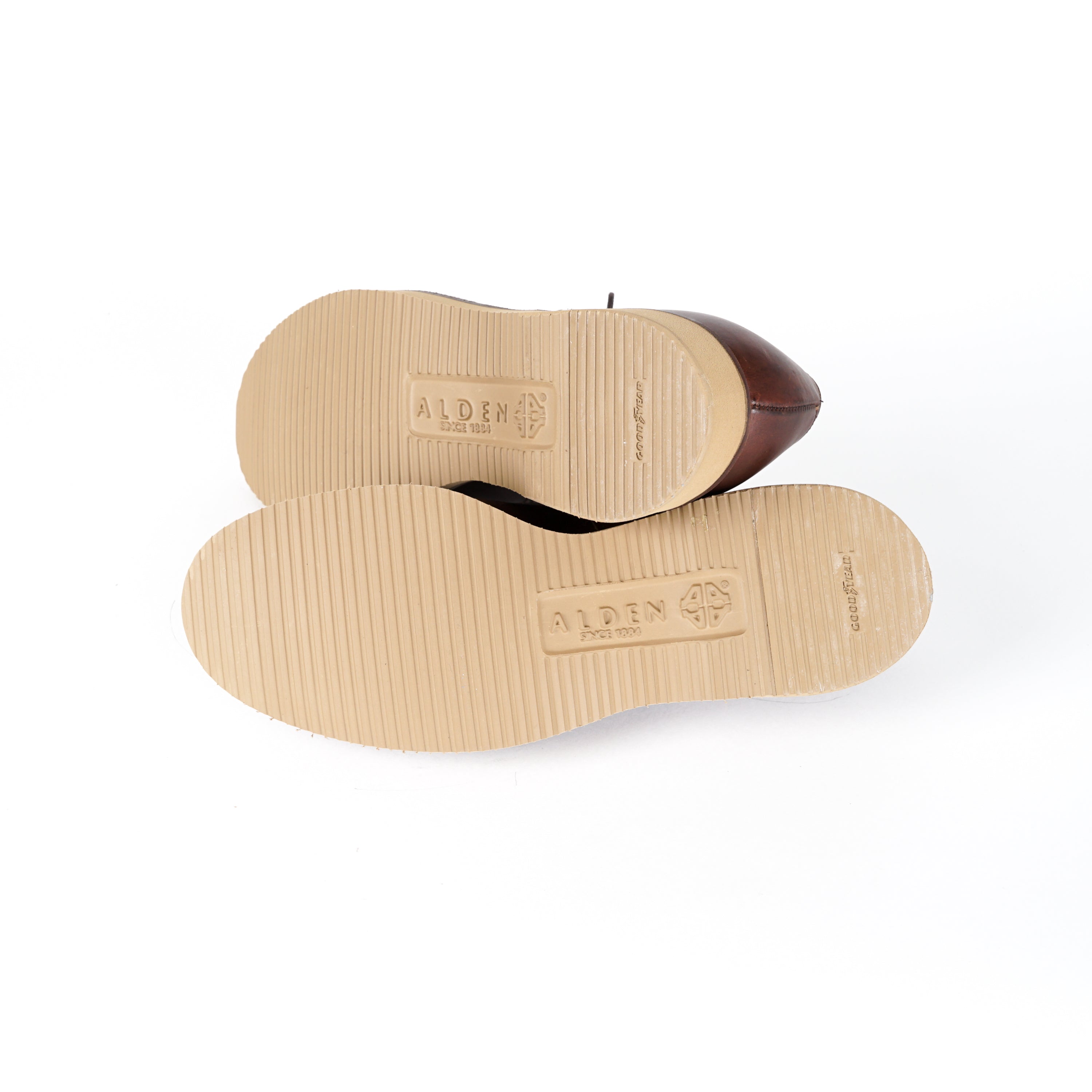 Engineered Garments x Alden - Algonquin Blucher - Brown Horween Chromexcel Natural Vibram Wedge