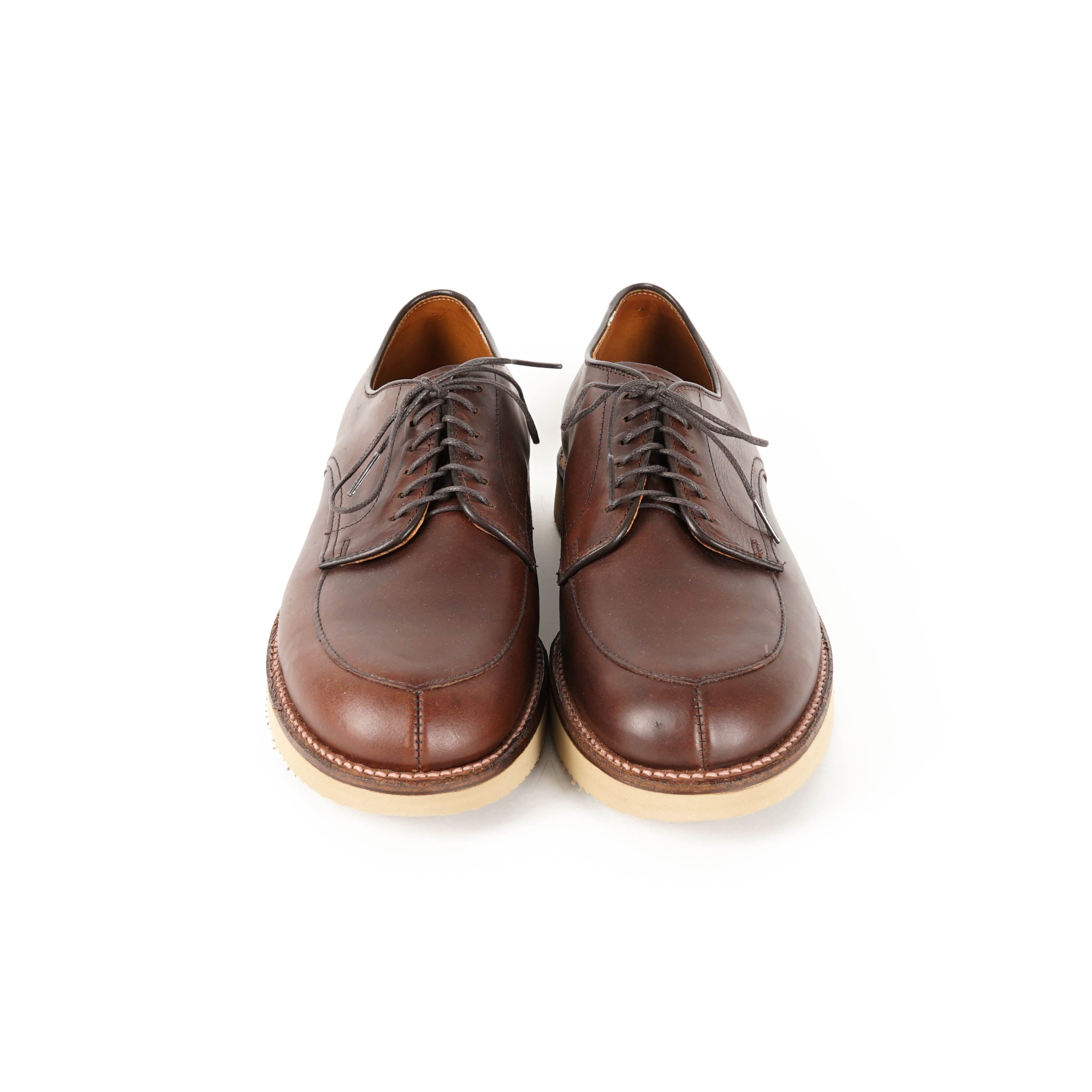 Engineered Garments x Alden - Algonquin Blucher - Brown Horween Chromexcel Natural Vibram Wedge